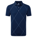 Polo en fil d'Écosse imprimé Footjoy Raker pour hommes