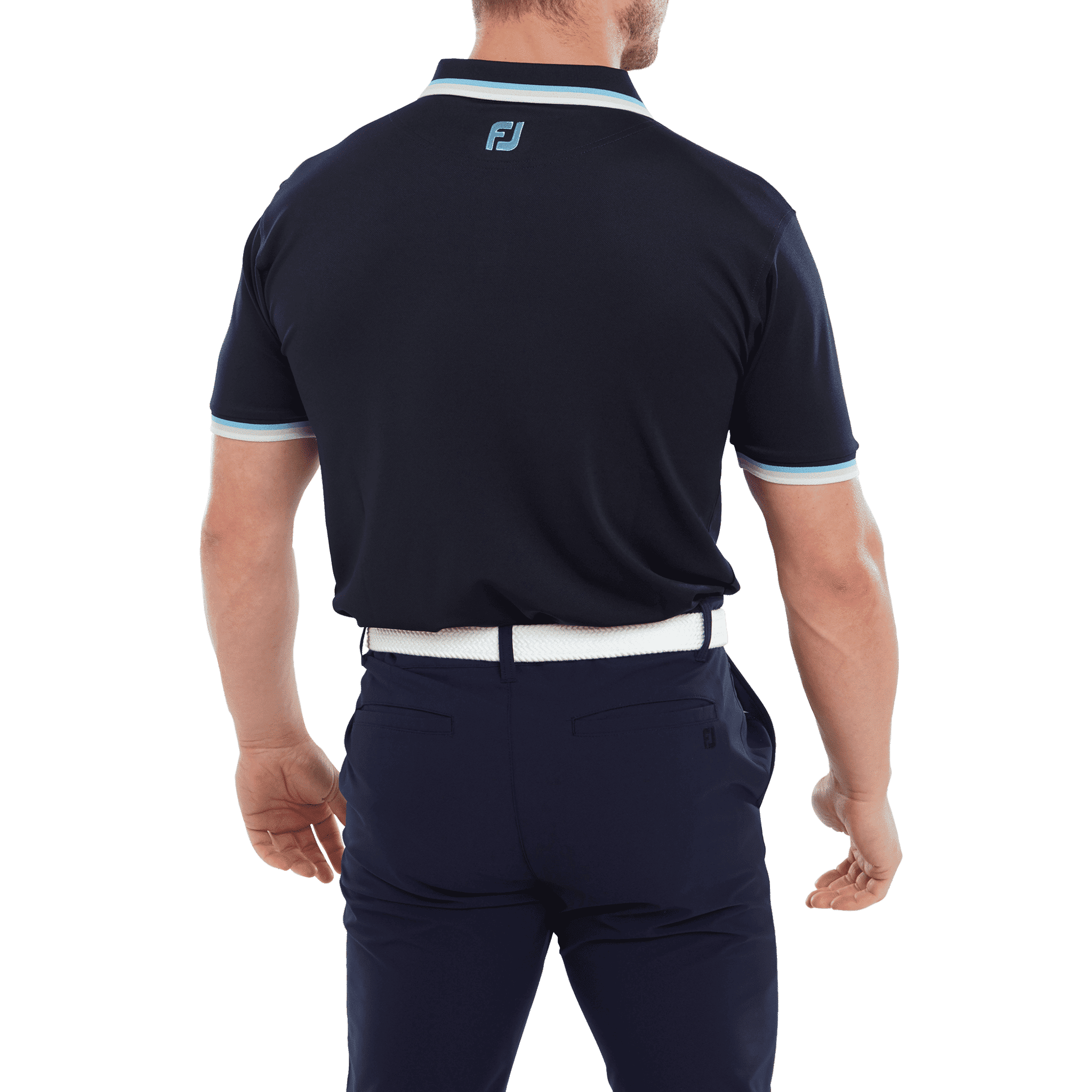 Footjoy Solid Trim Poloshirt Herren