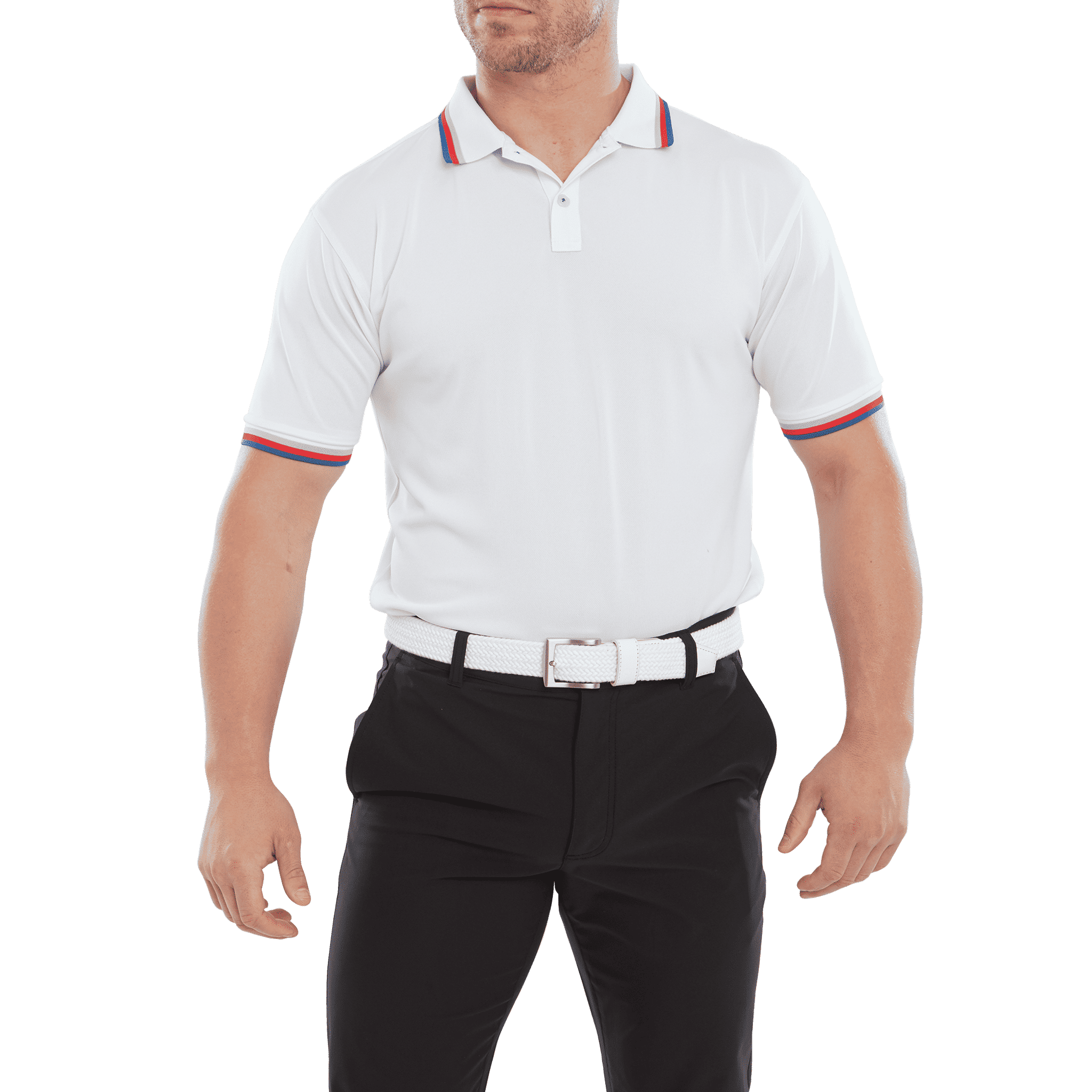 Polo à bordure unie Footjoy pour homme