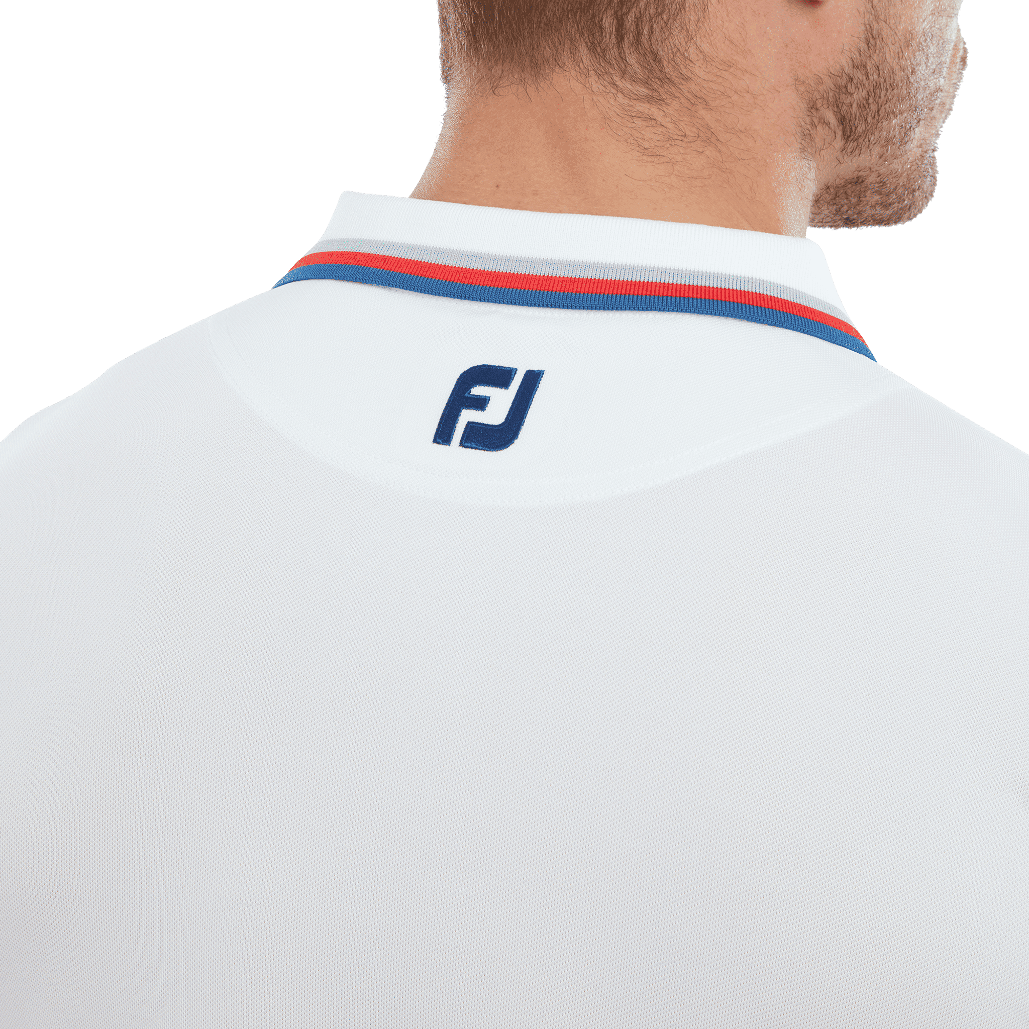 Footjoy Solid Trim Poloshirt Herren