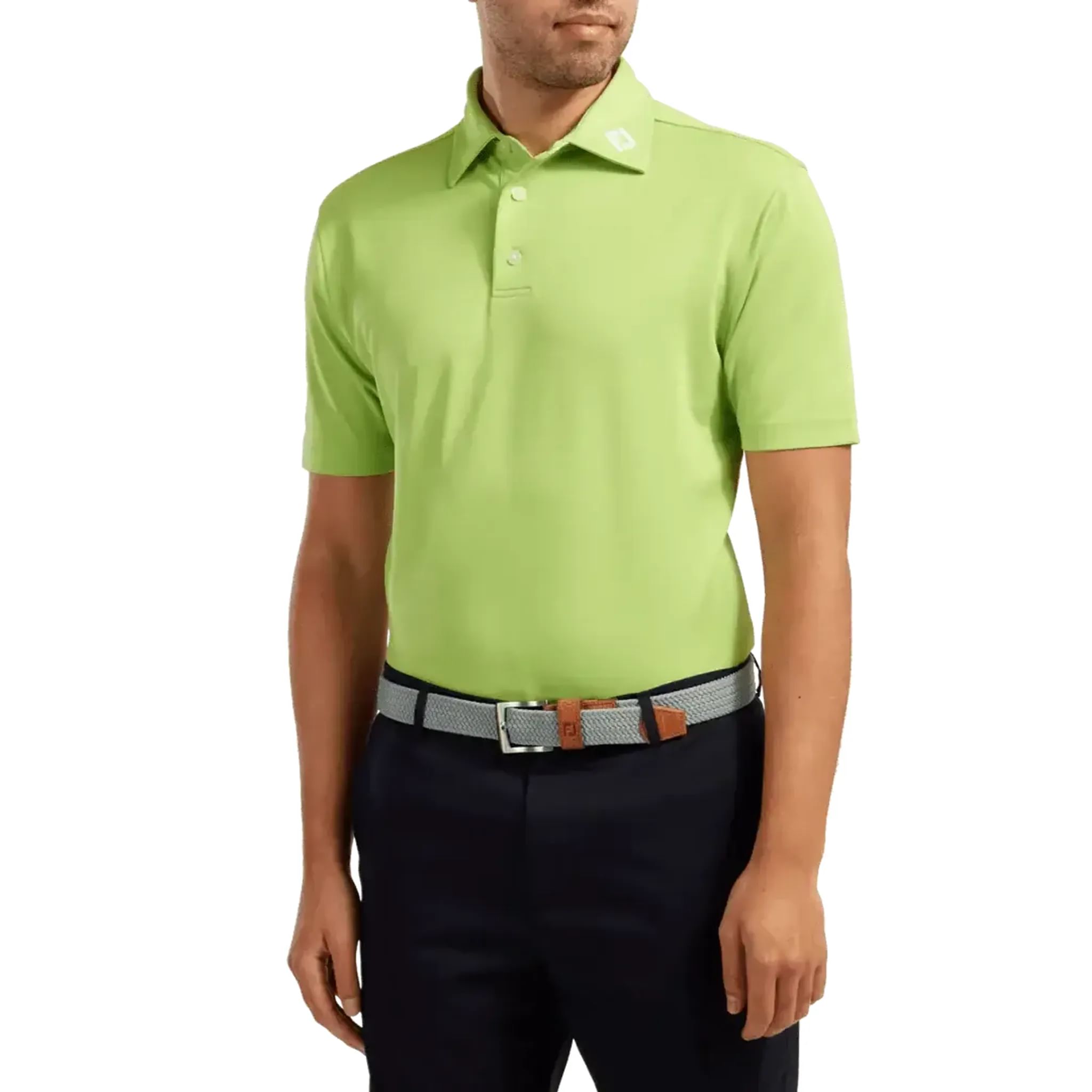 Footjoy Stretch Pique Solid Polo Homme