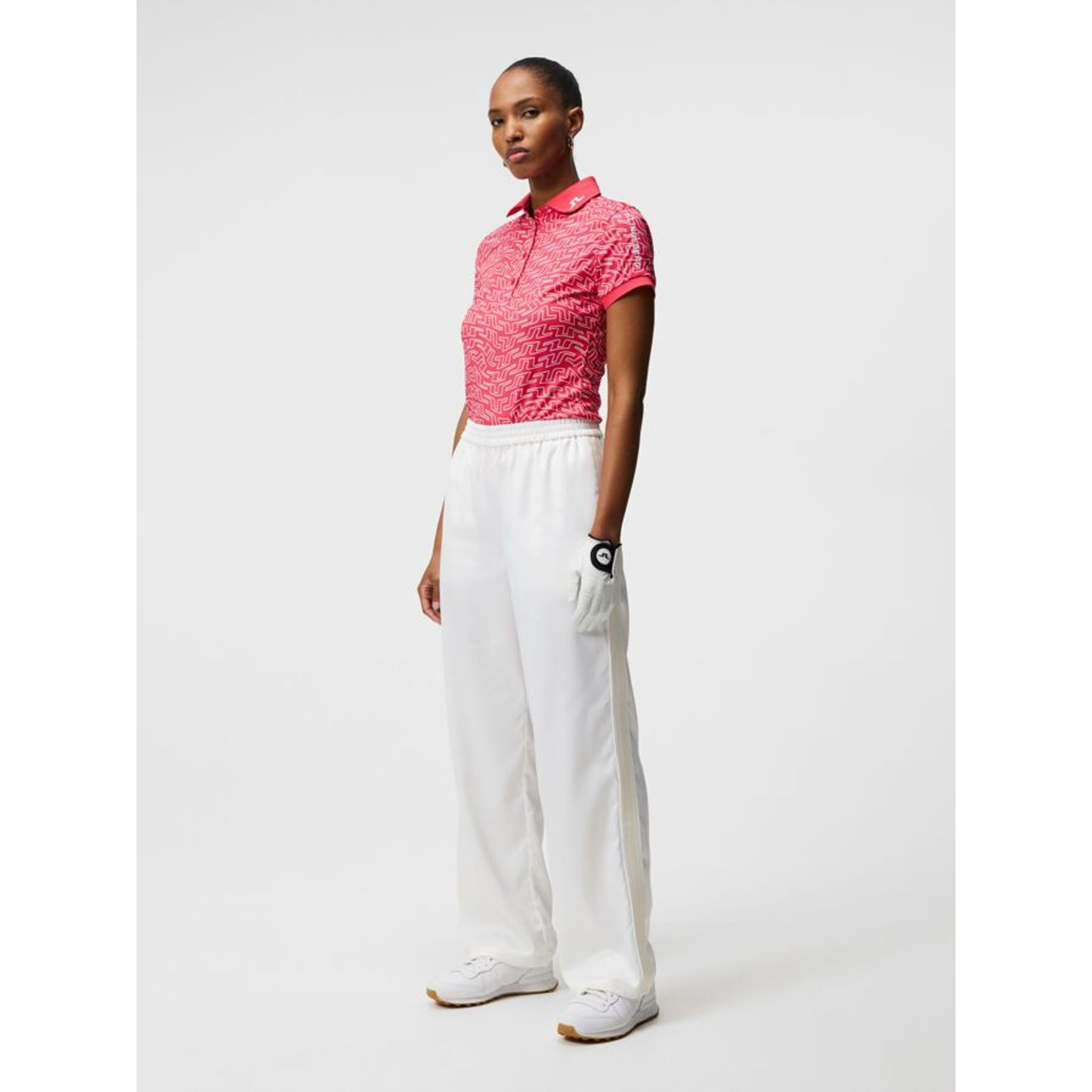 Polo J. Lindeberg Tour Tech Print Femme