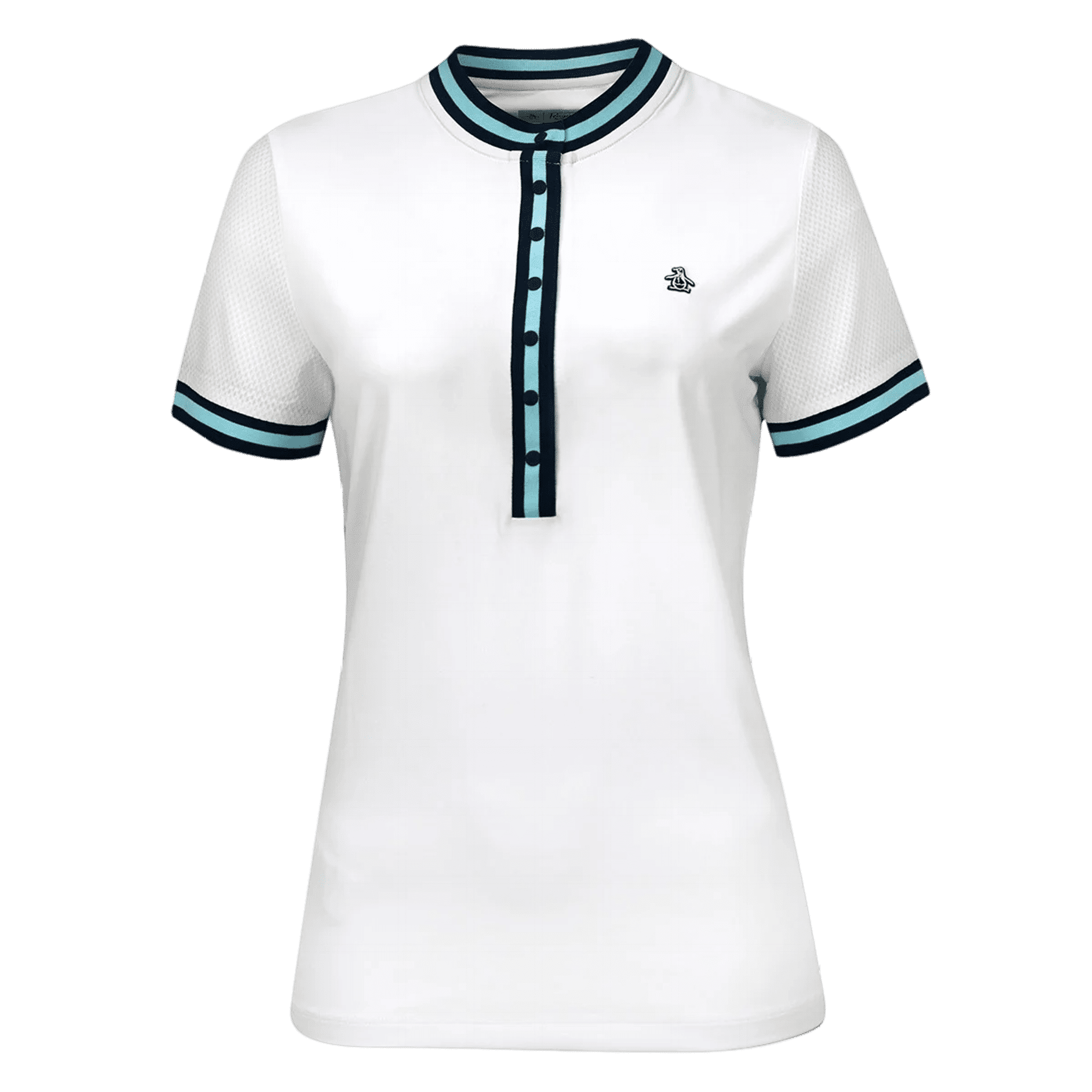 Haut de golf à bordure Original Penguin pour femme