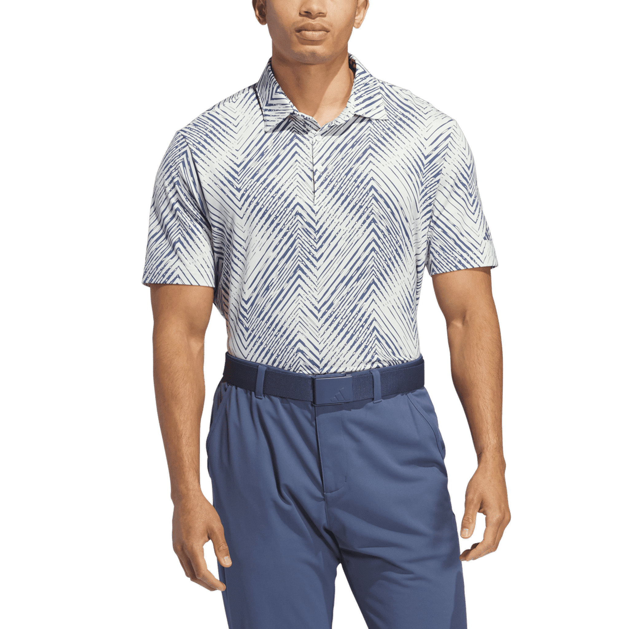 Adidas Ultimate365 Polo à imprimé intégral pour hommes