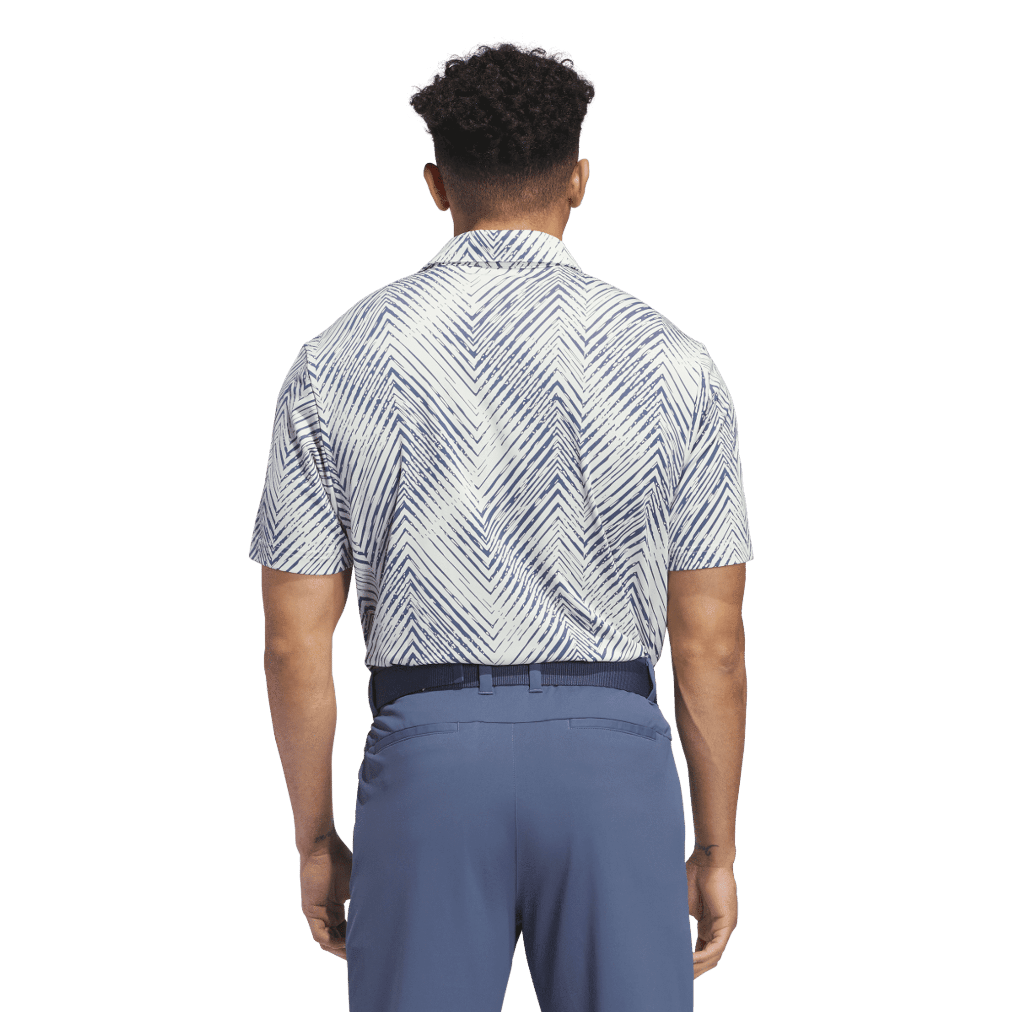 Adidas Ultimate365 Polo à imprimé intégral pour hommes