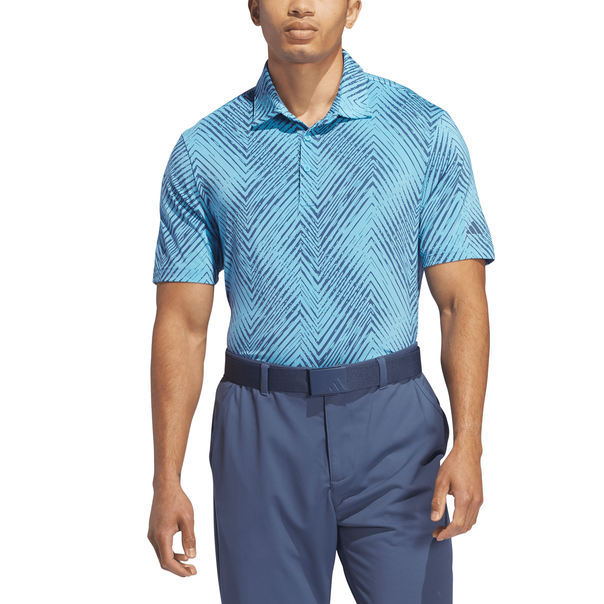 Adidas Ultimate365 Polo à imprimé intégral pour hommes