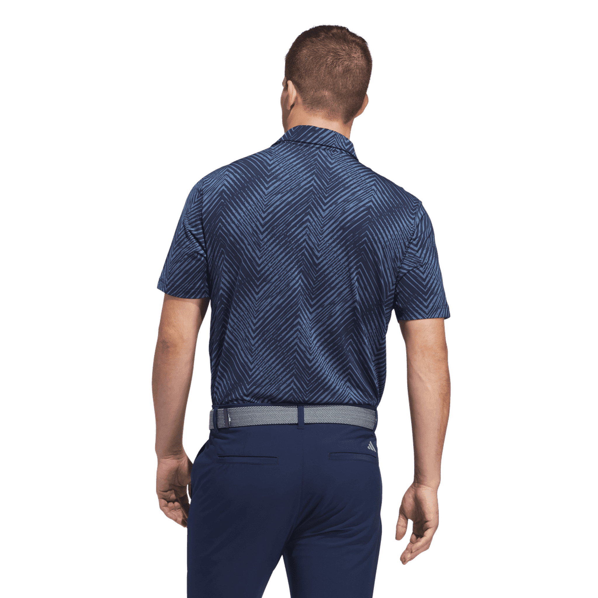 Adidas Ultimate365 Polo à imprimé intégral pour hommes