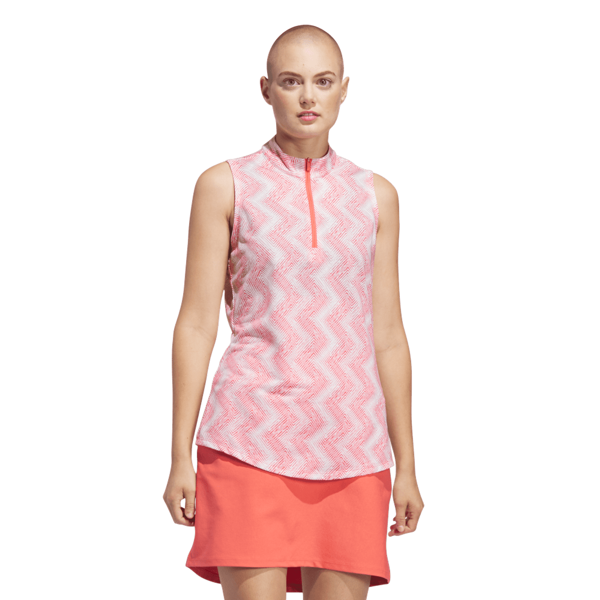 Polo imprimé Adidas Ultimate365 Ottoman femme