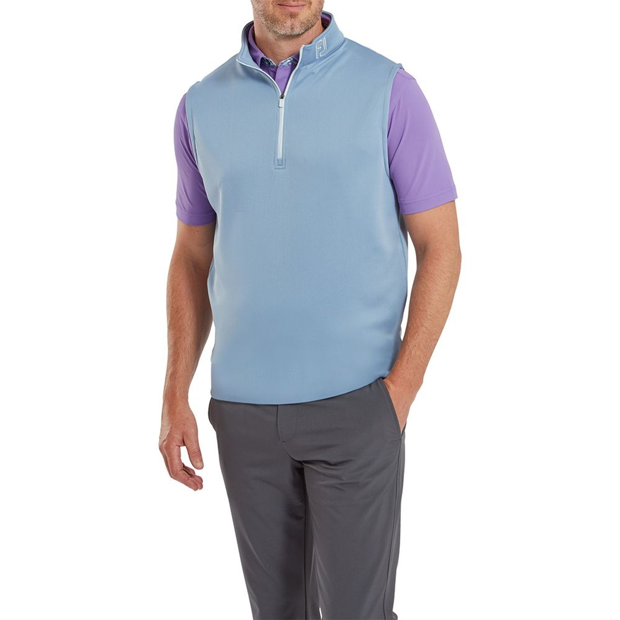 Gilet demi-zippé Footjoy hommes