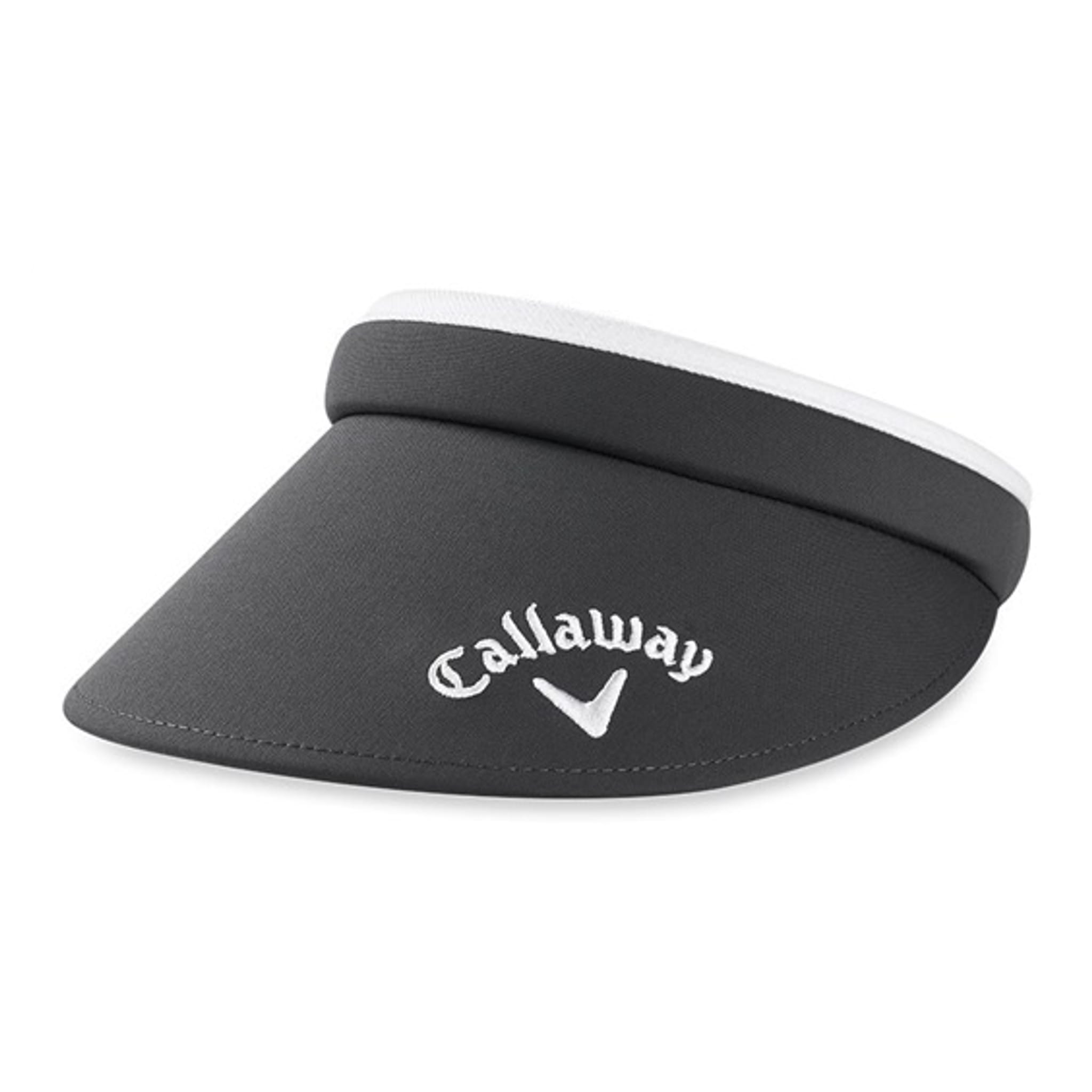 Visière Callaway W Clip Charcoal/Blanc Femme