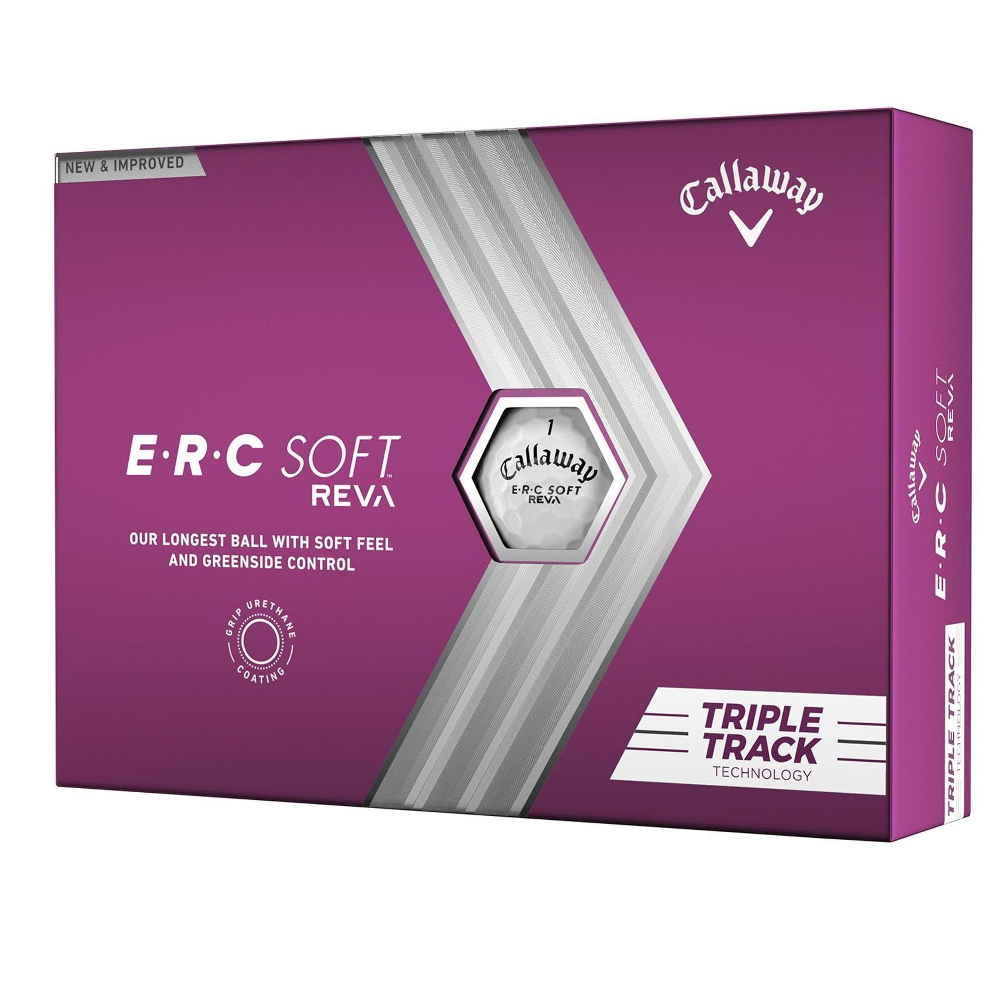 Balles de golf Callaway ERC Soft REVA (23) [12 pièces] Tripletrack pour femmes