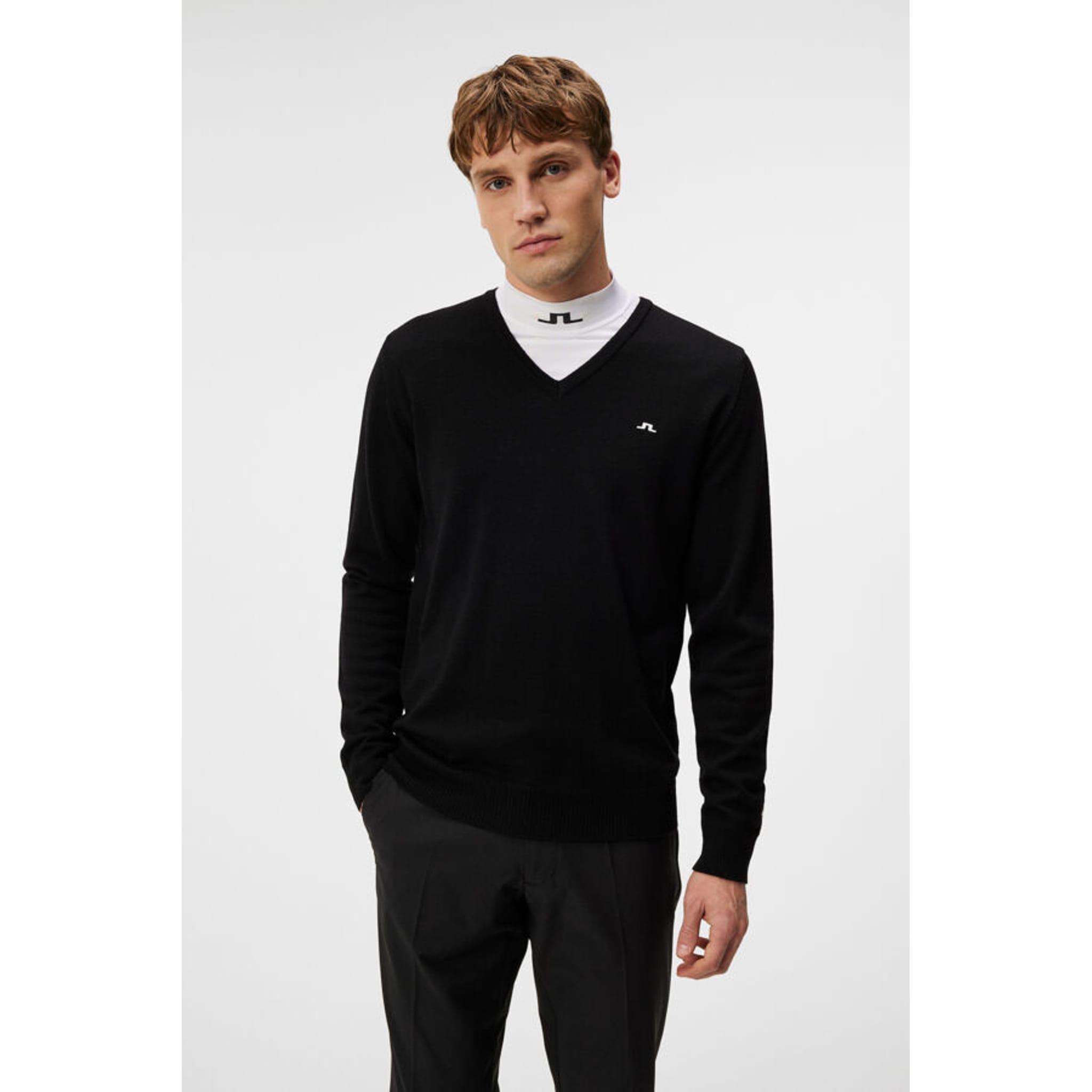 Pull tricoté Lymann de J. Lindeberg pour homme