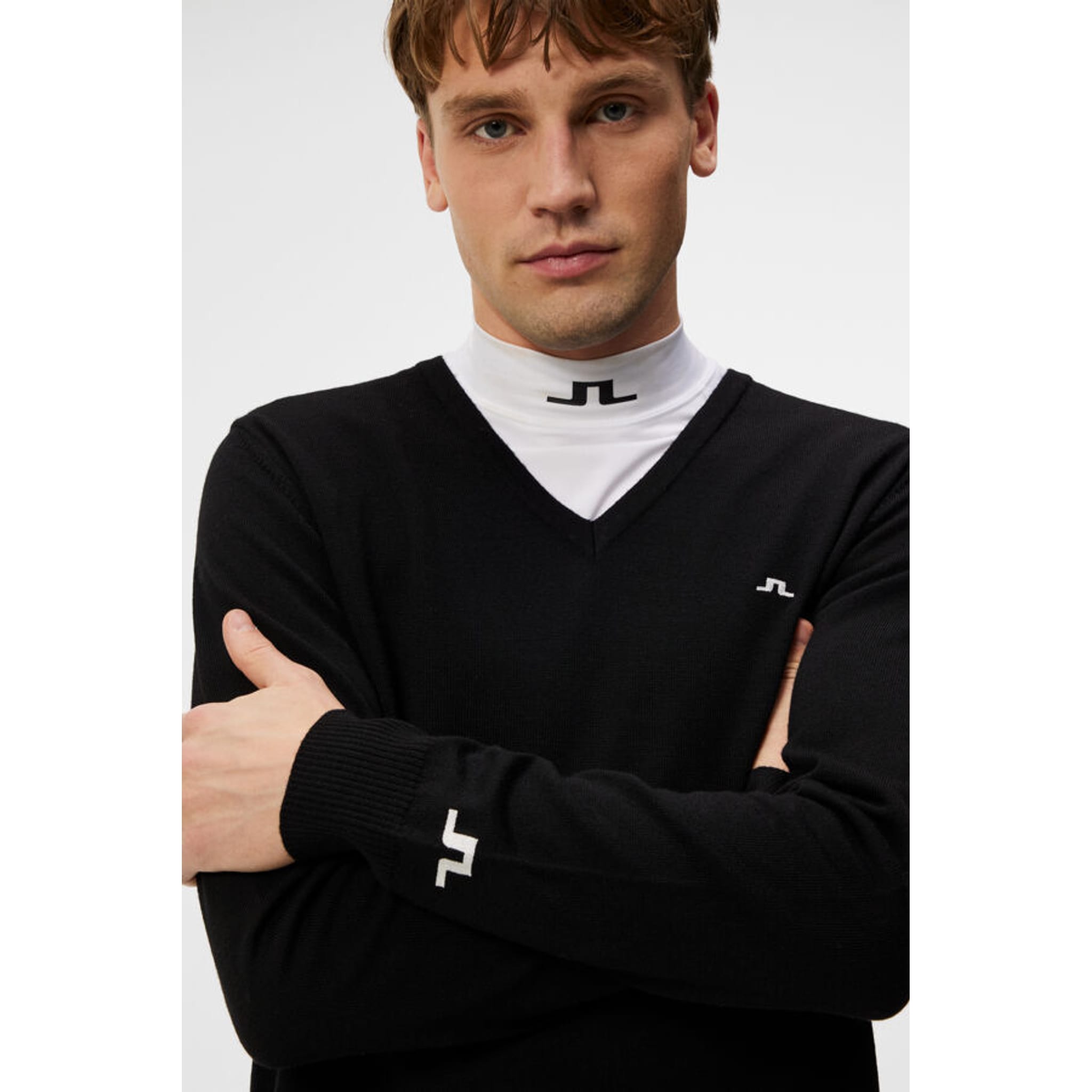 Pull tricoté Lymann de J. Lindeberg pour homme