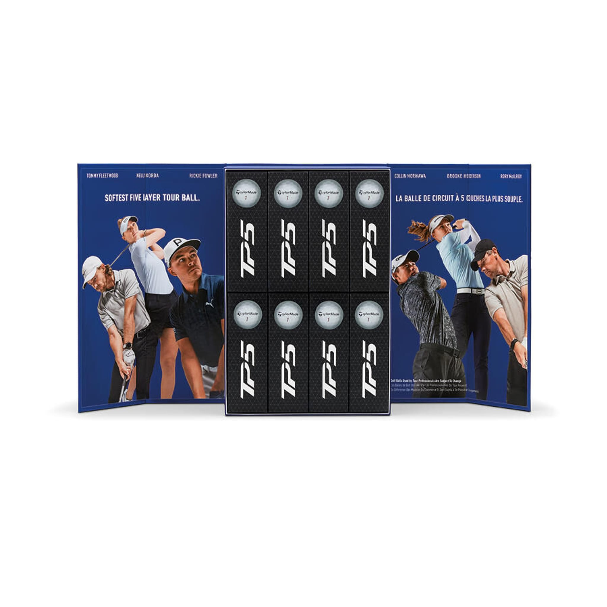 Balles de golf TaylorMade TP5 3+1 Box (48 pièces)