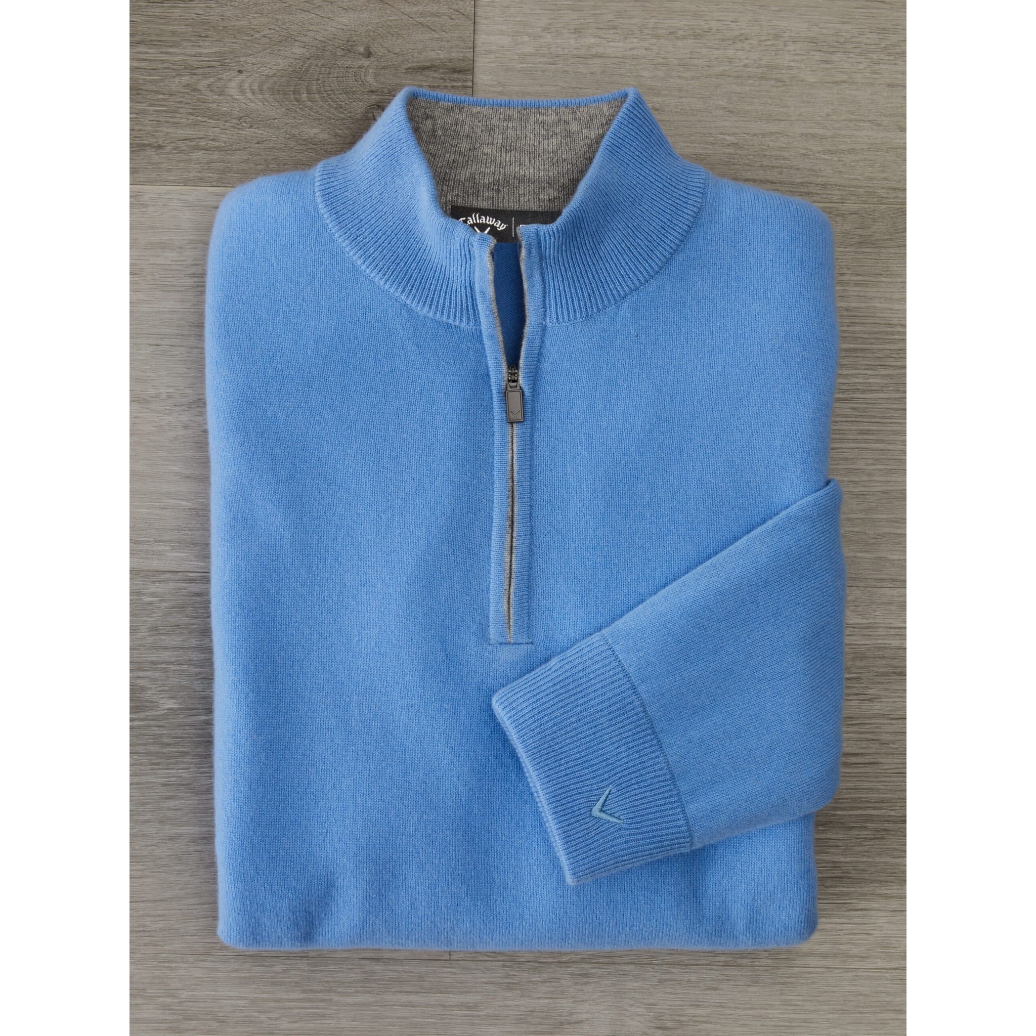 Pull col V en cachemire Callaway Premium Luxe pour homme