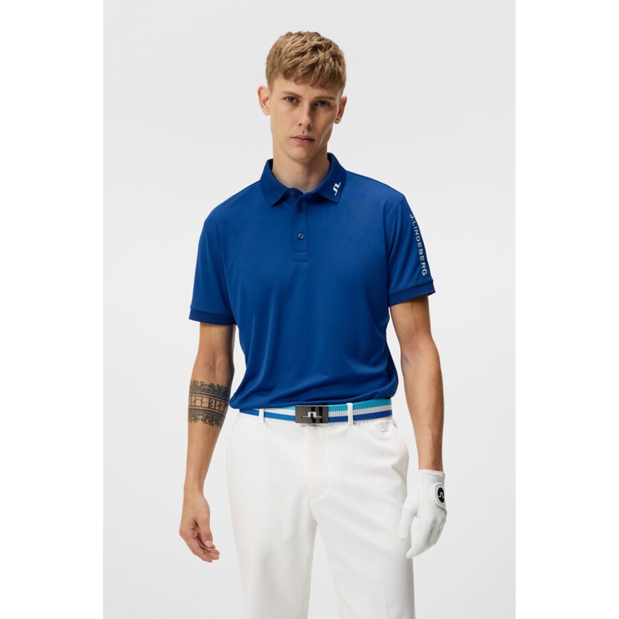 J. Lindeberg Tour Tech Reg Fit Polo Hommes