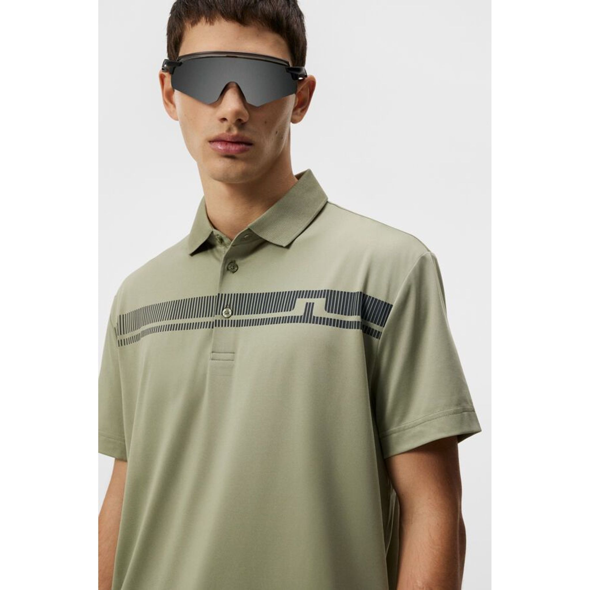 J. Lindeberg Klas Polo de golf coupe classique pour hommes