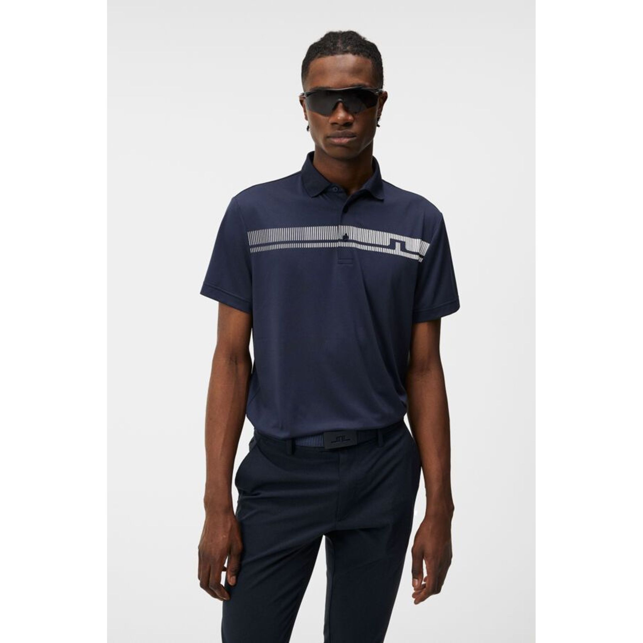 J. Lindeberg Klas Polo de golf coupe classique pour hommes