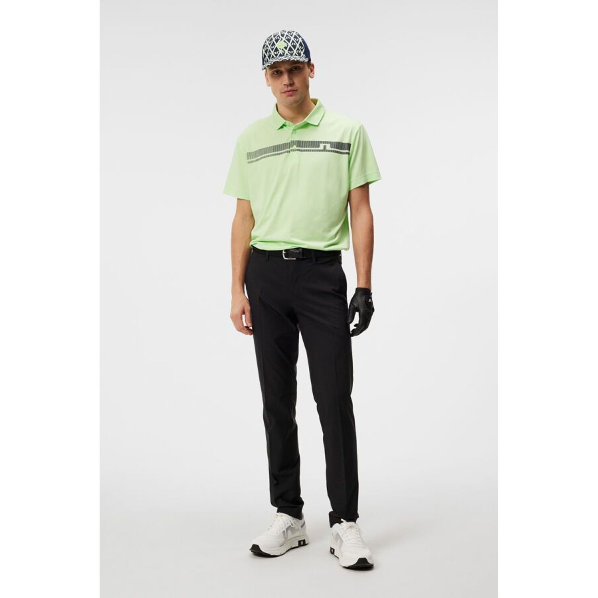 J. Lindeberg Klas Polo de golf coupe classique pour hommes