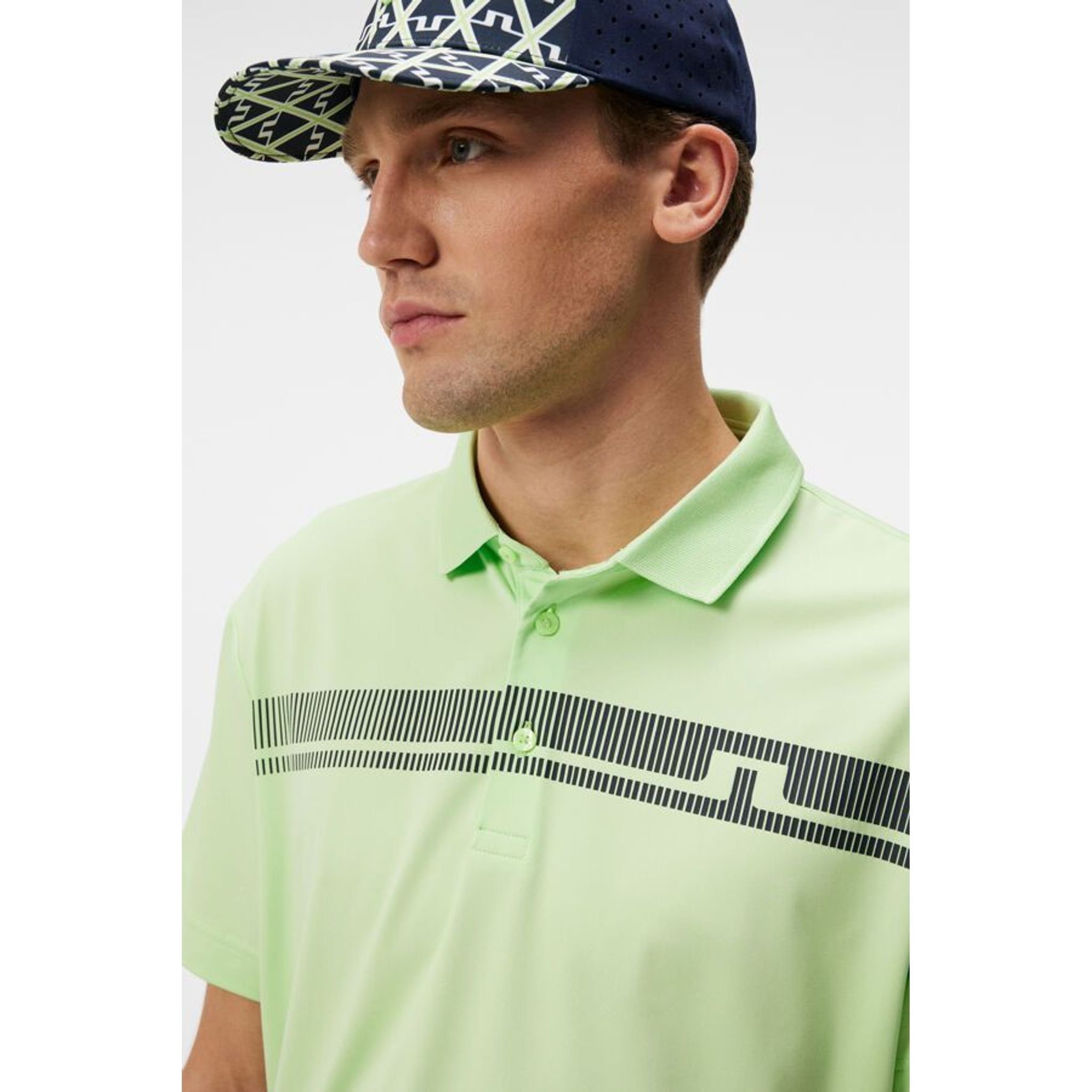 J. Lindeberg Klas Polo de golf coupe classique pour hommes