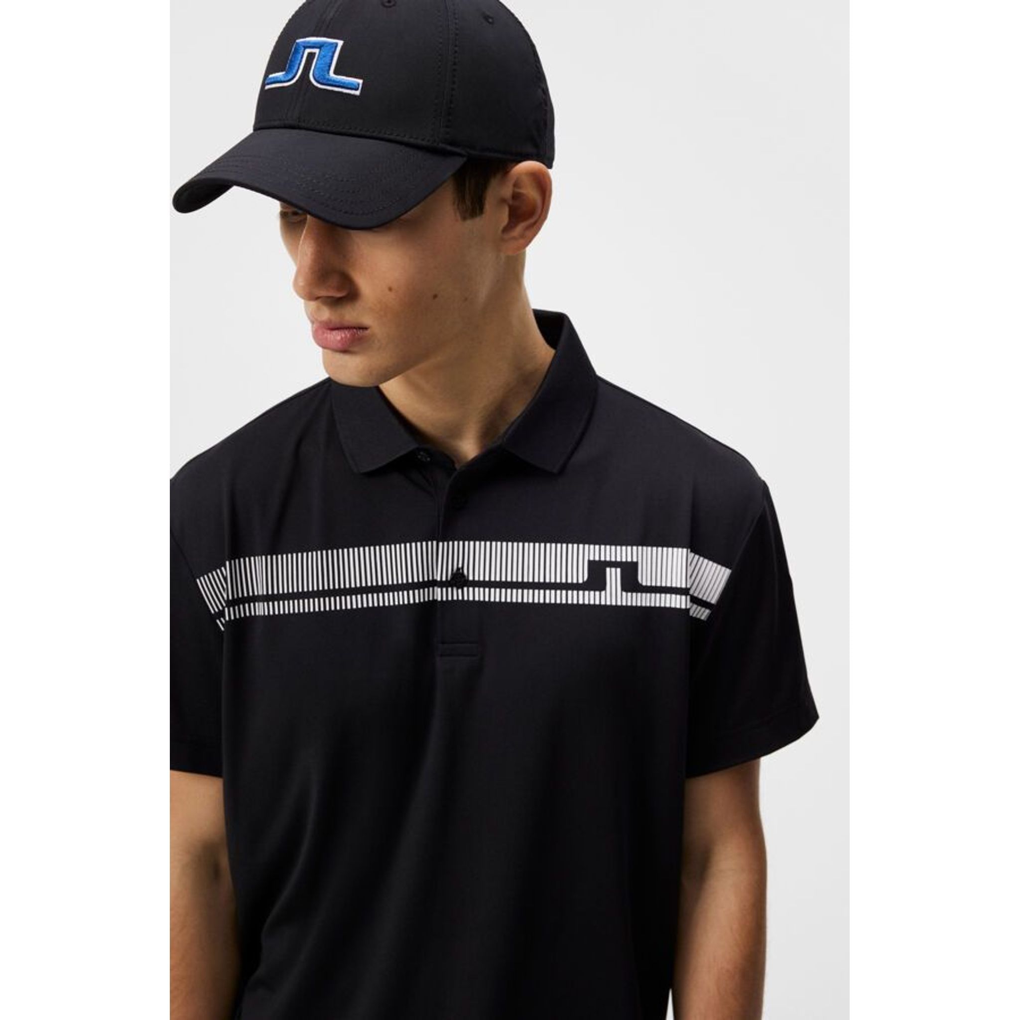 J. Lindeberg Klas Polo de golf coupe classique pour hommes