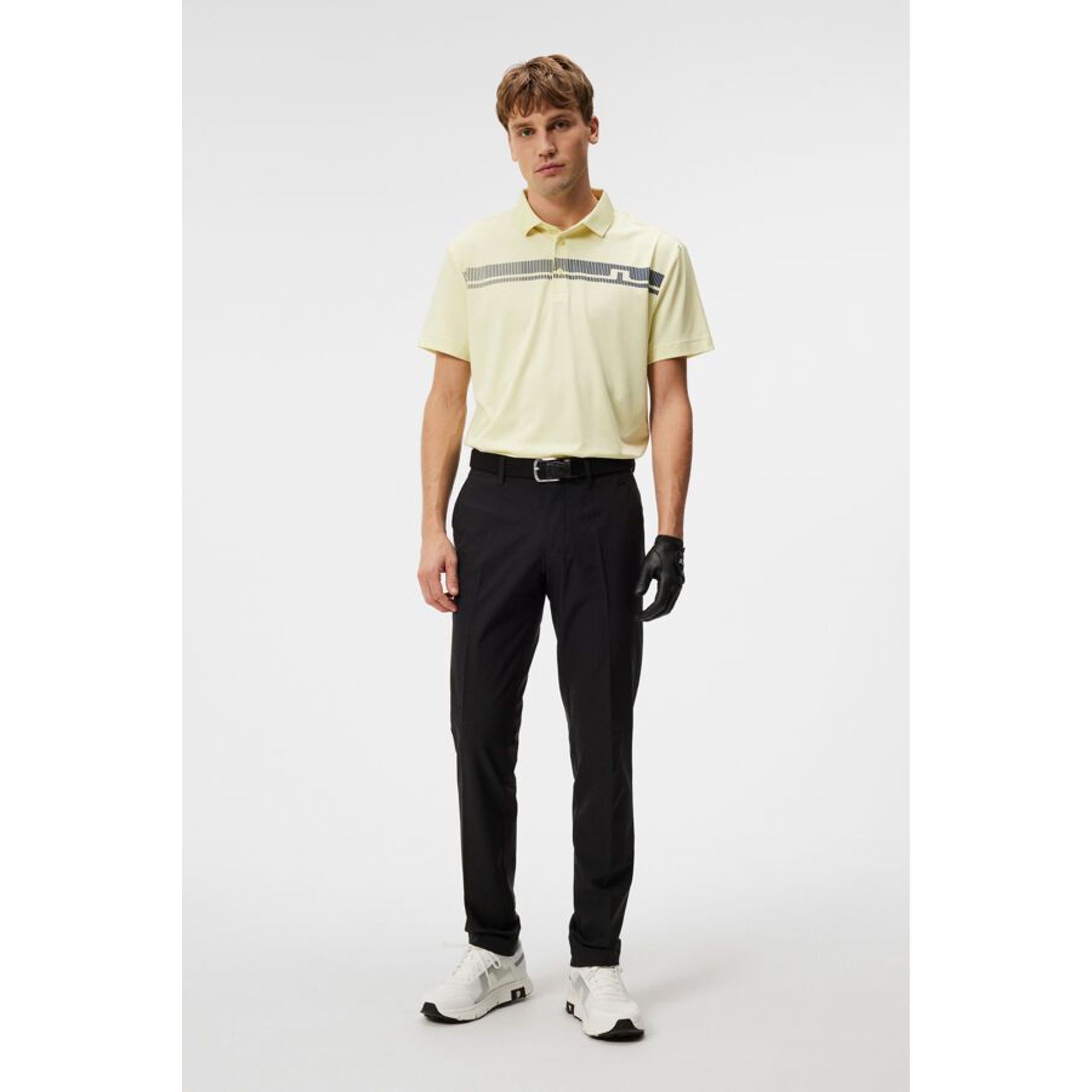 J. Lindeberg Klas Polo de golf coupe classique pour hommes