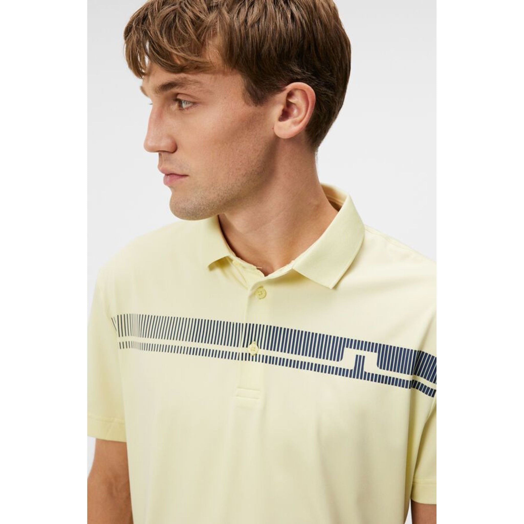 J. Lindeberg Klas Polo de golf coupe classique pour hommes