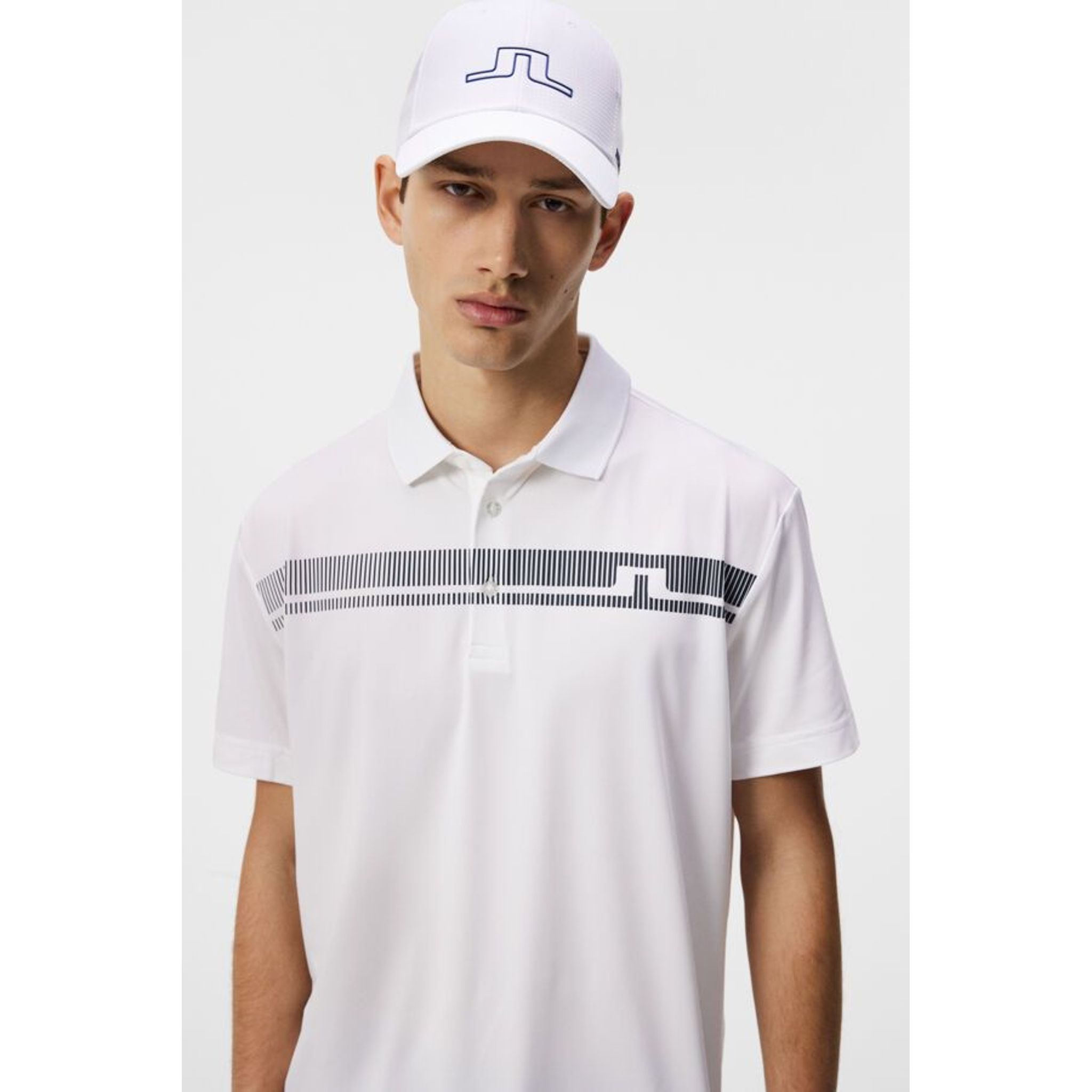 J. Lindeberg Klas Polo de golf coupe classique pour hommes