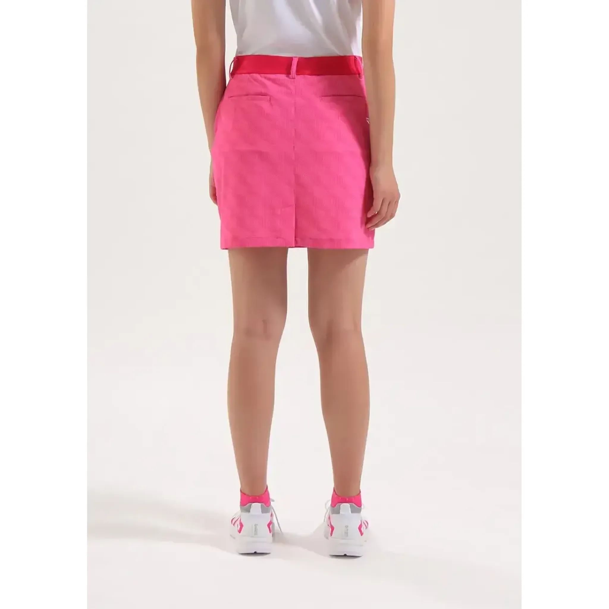 Chervo Jogging Golf jupe femme blanc à motifs D-34 (I-40) femme