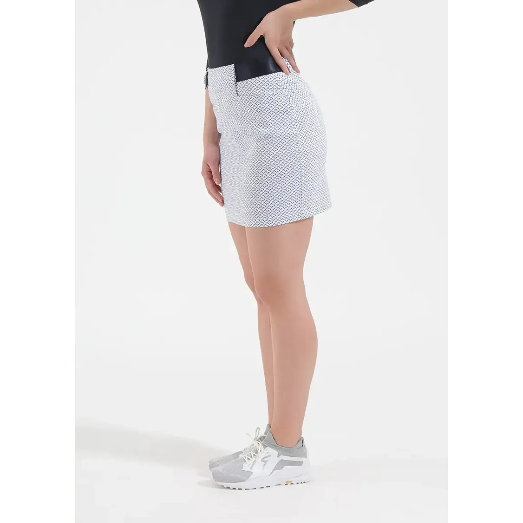 Chervo Jogging Golf jupe femme blanc à motifs D-34 (I-40) femme