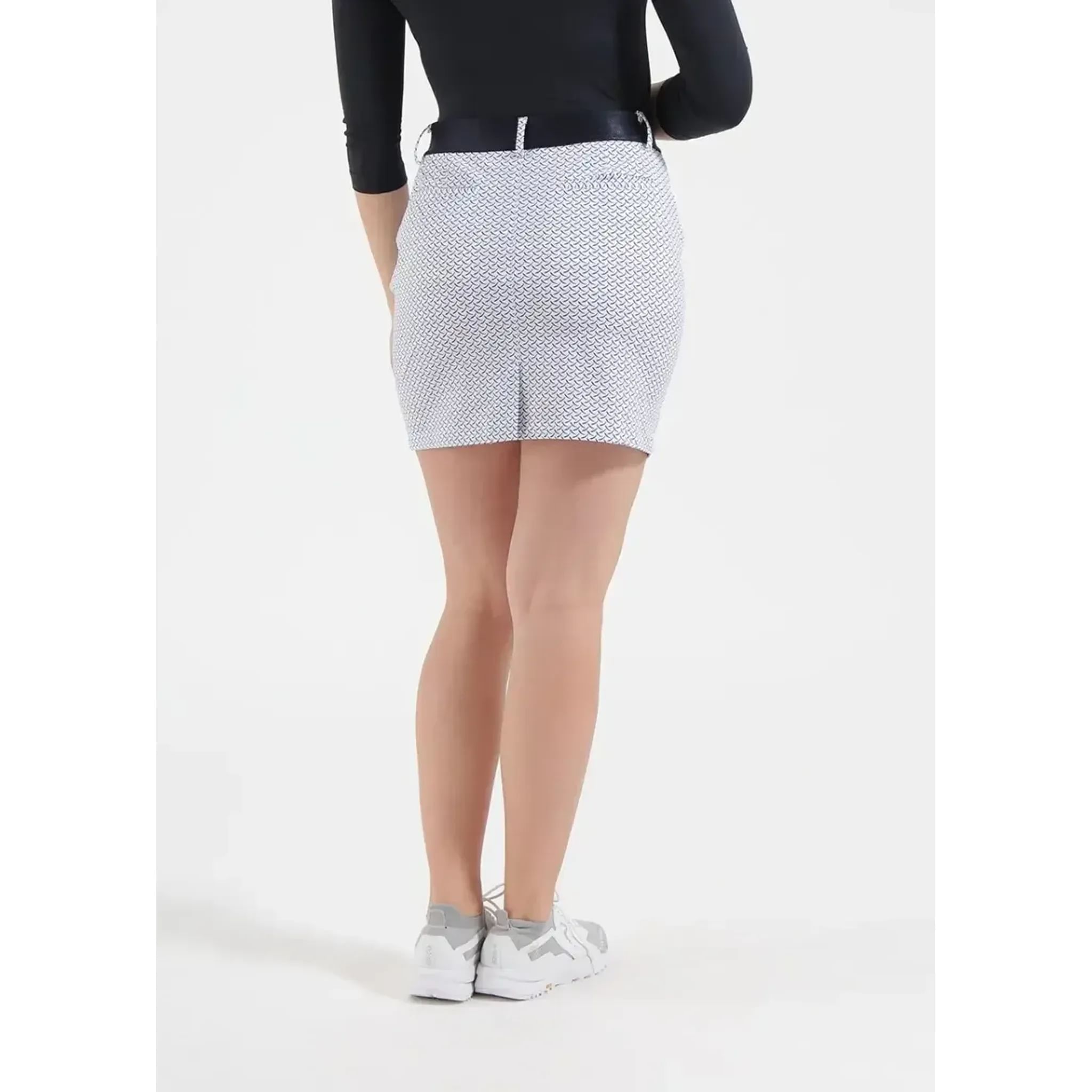 Chervo Jogging Golf jupe femme blanc à motifs D-34 (I-40) femme