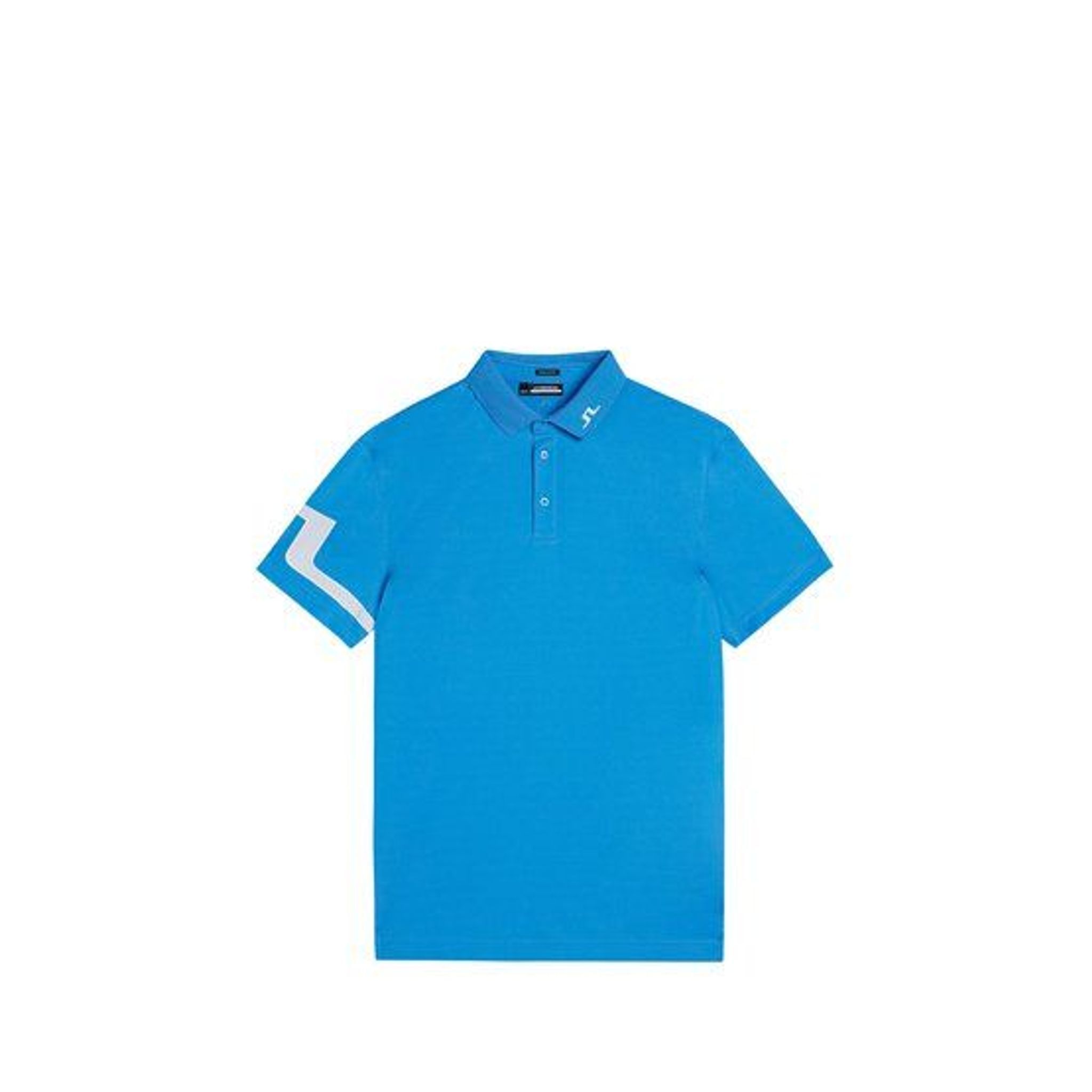 J. Lindeberg M Heath Polo de golf coupe régulière Skydiver pour hommes