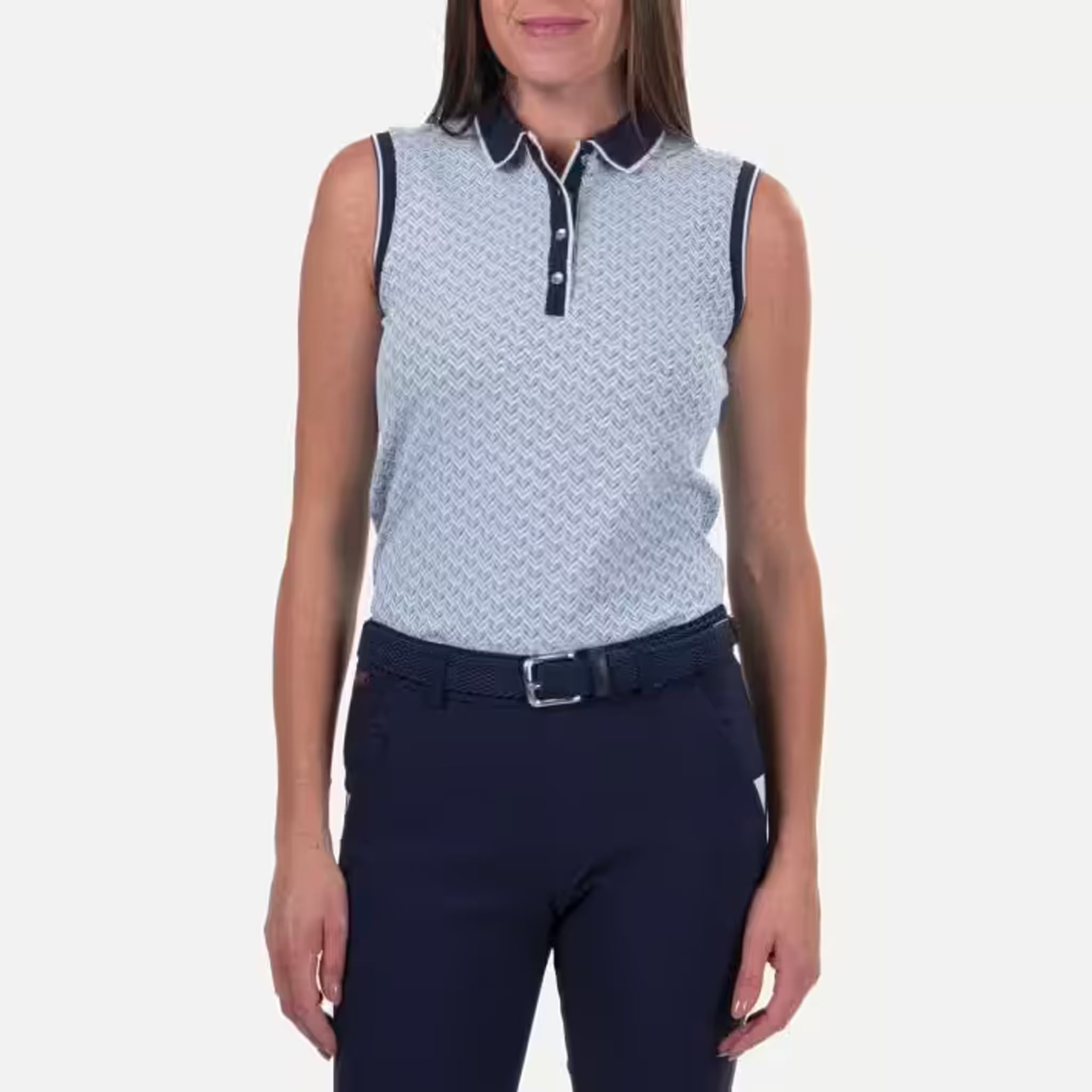 Kjus Ella Structure polo sans manches femme