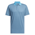 Polo à rayures ottomanes Adidas Ultimate365 pour homme