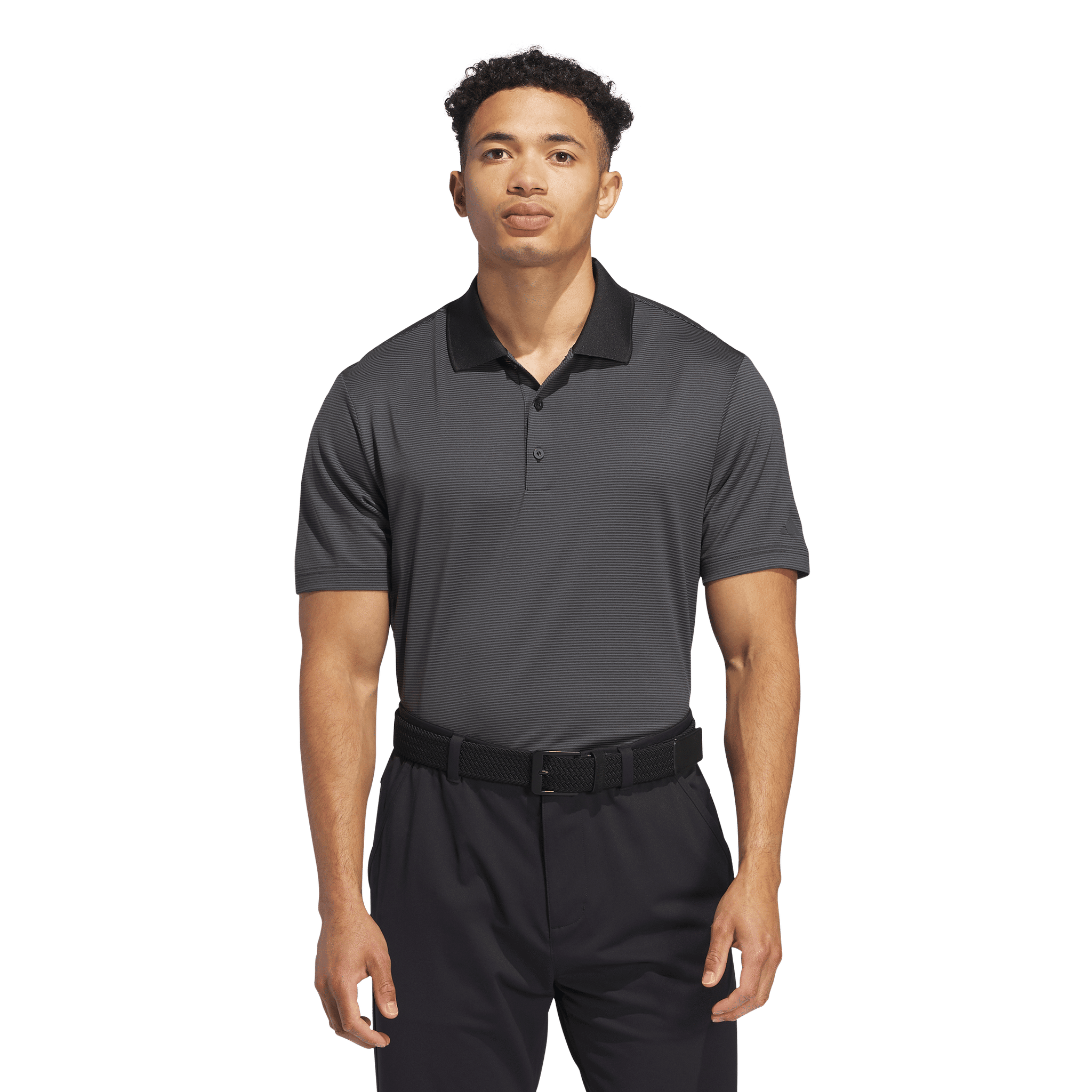 Polo à rayures ottomanes Adidas Ultimate365 pour homme