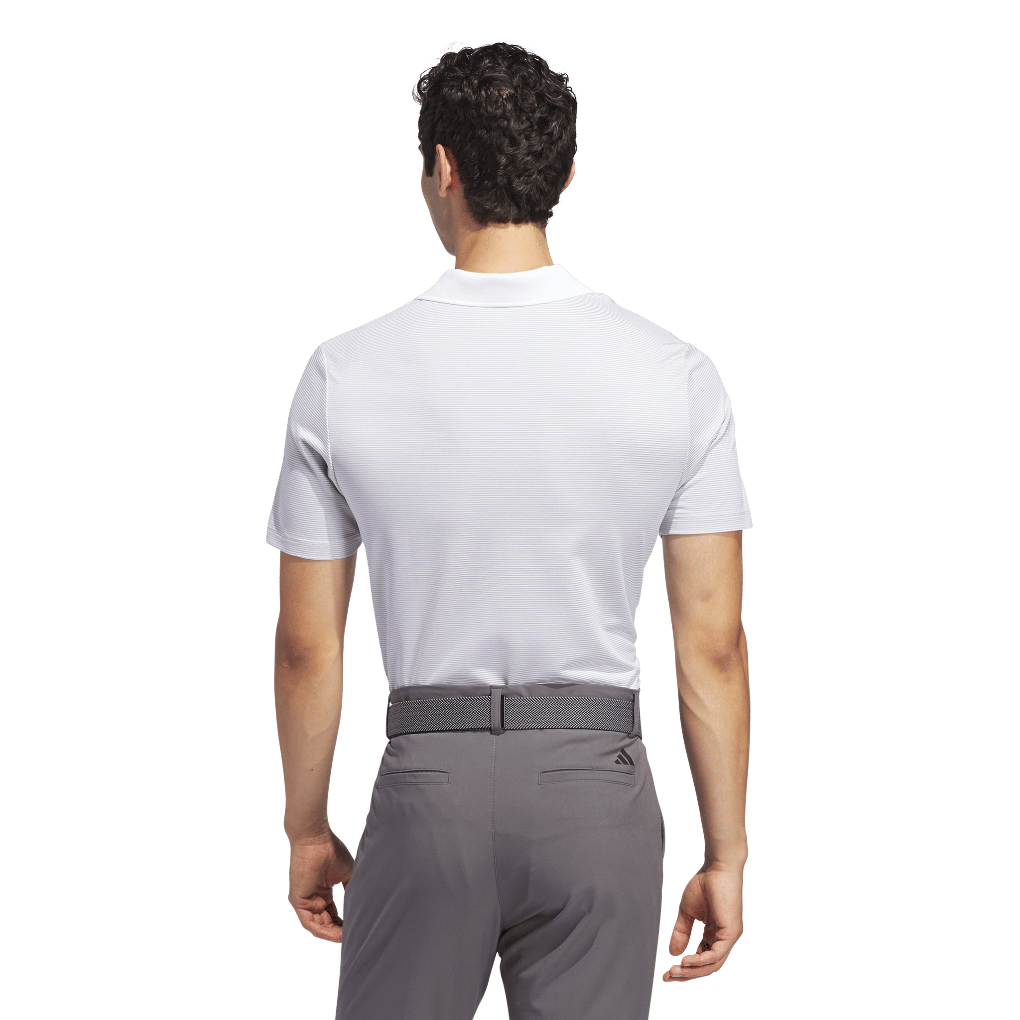 Polo à rayures ottomanes Adidas Ultimate365 pour homme