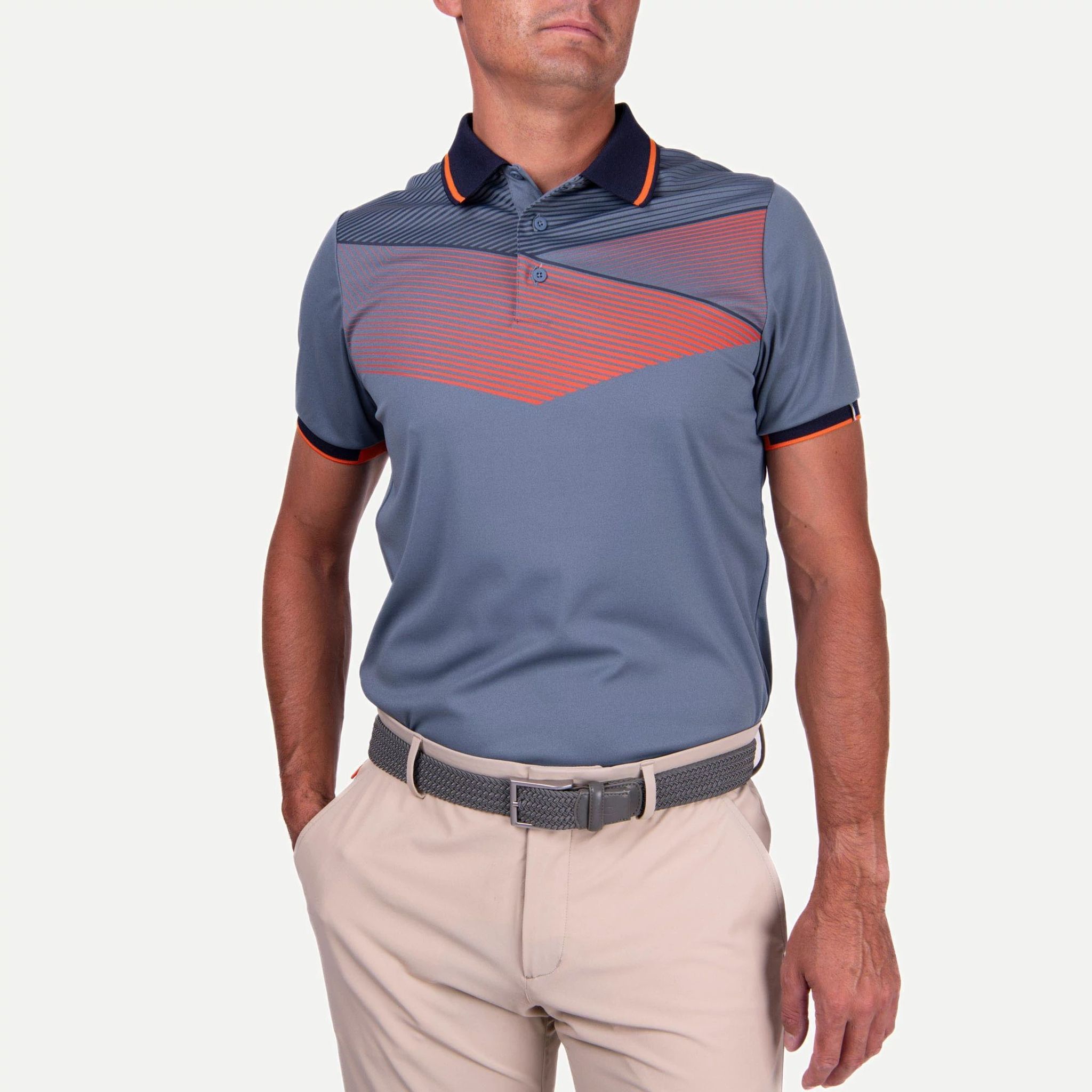 Polo de golf Kjus Spot imprimé S/S