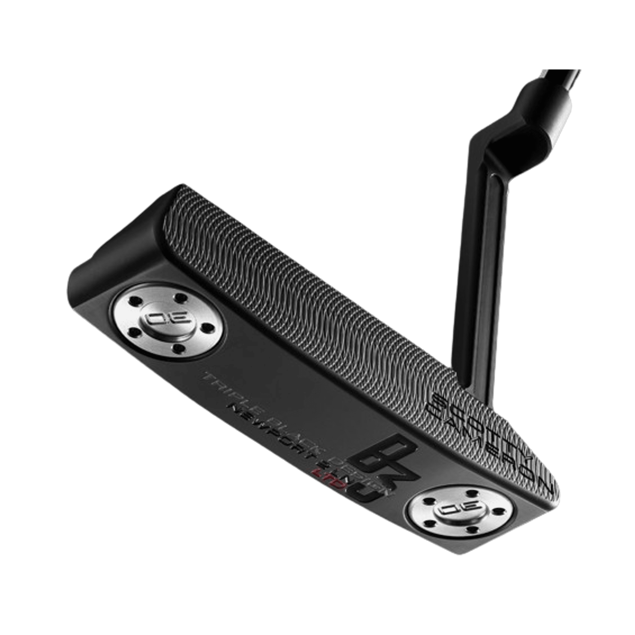 Scotty Cameron Triple Black Édition Limitée Newport 2 Putter à col long