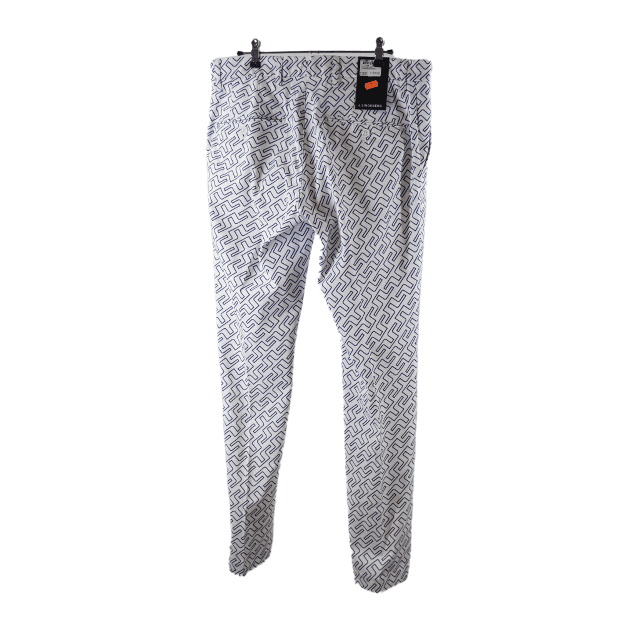 J. Lindeberg M Tim Golf Pant JL Navy Bridge Monogram Homme