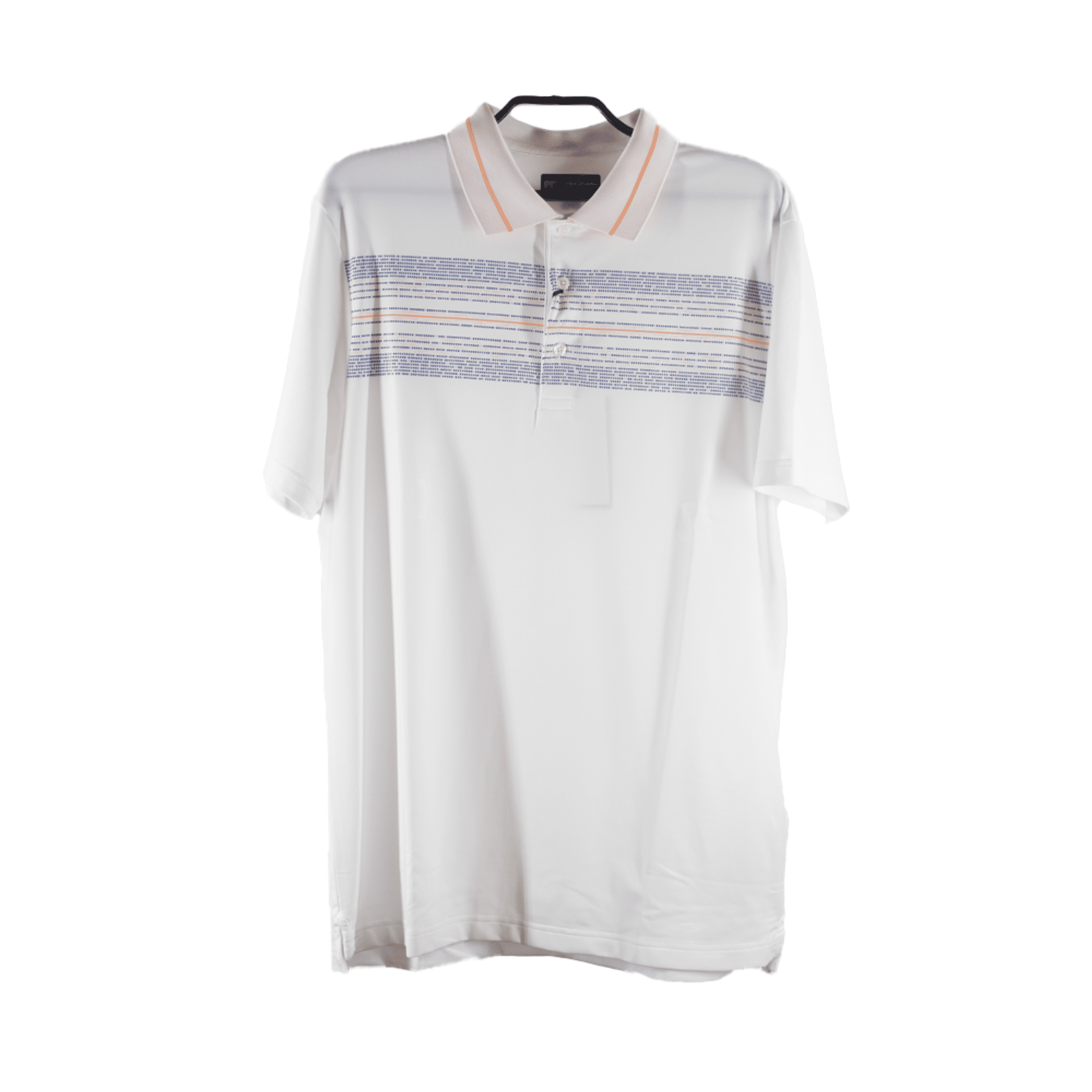 Polo de golf à rayures jacquard Jack Nicklaus pour homme