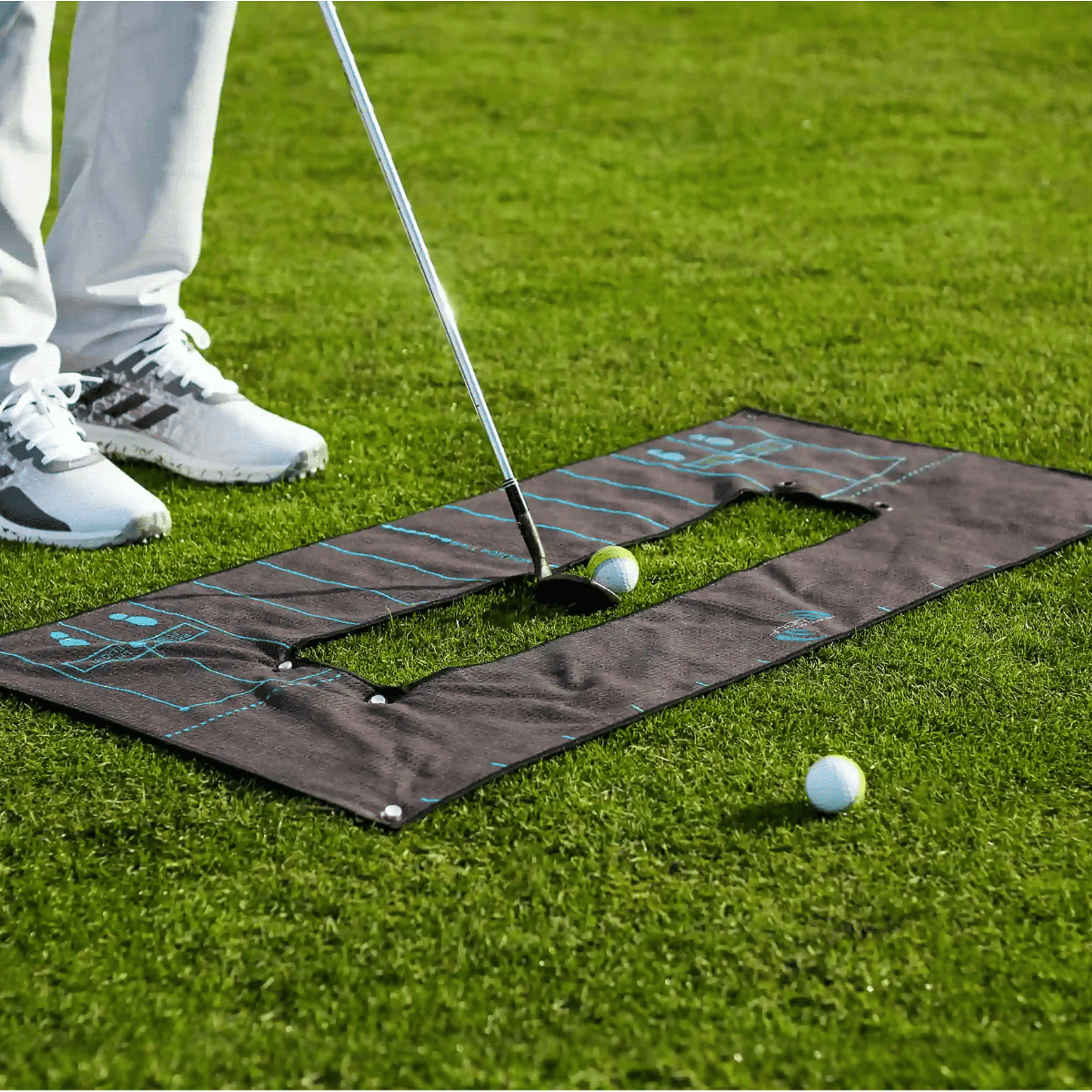 Serviette d'alignement Moi et mon frappeur de balle de golf