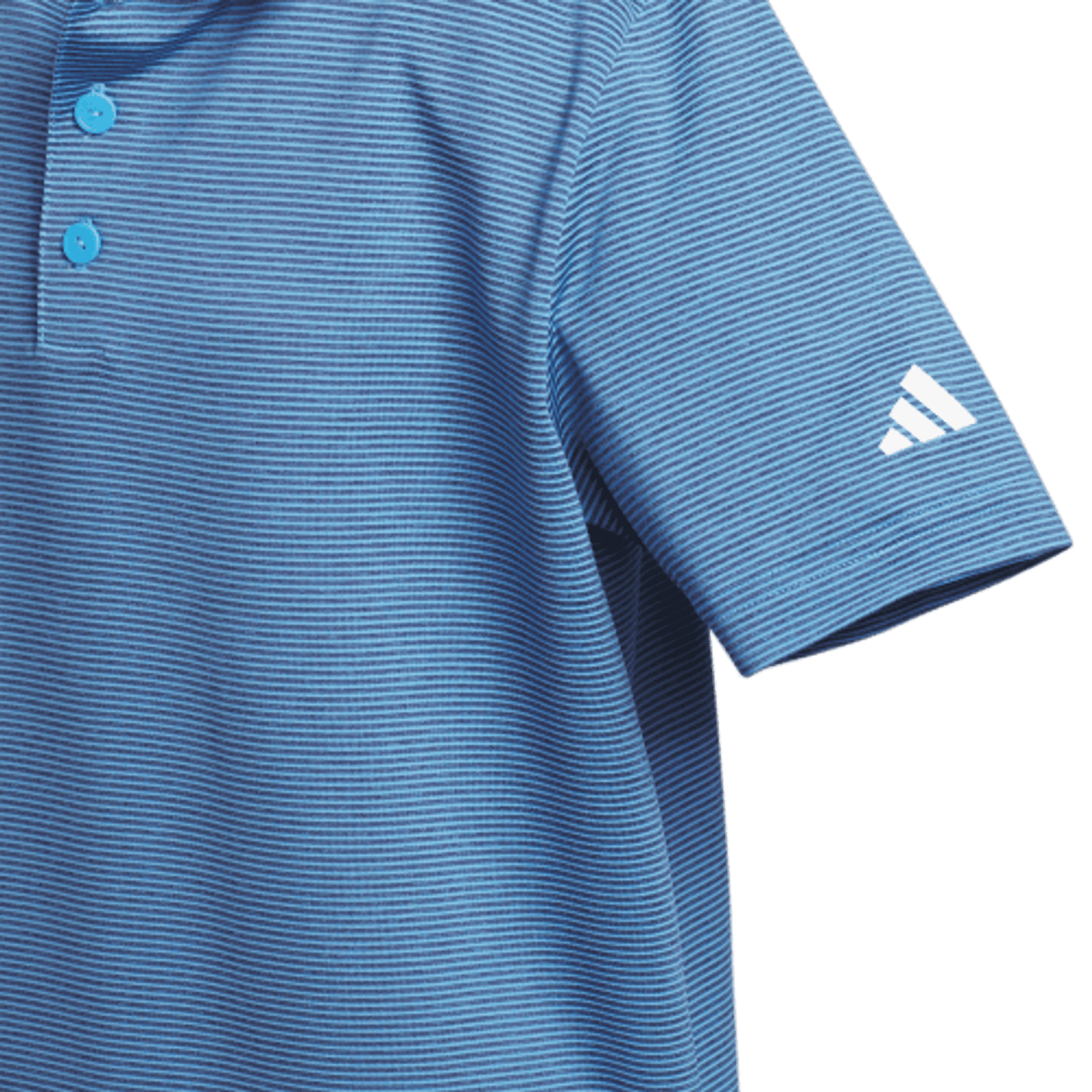 Polo à manches courtes rayé Adidas Ottoman pour hommes