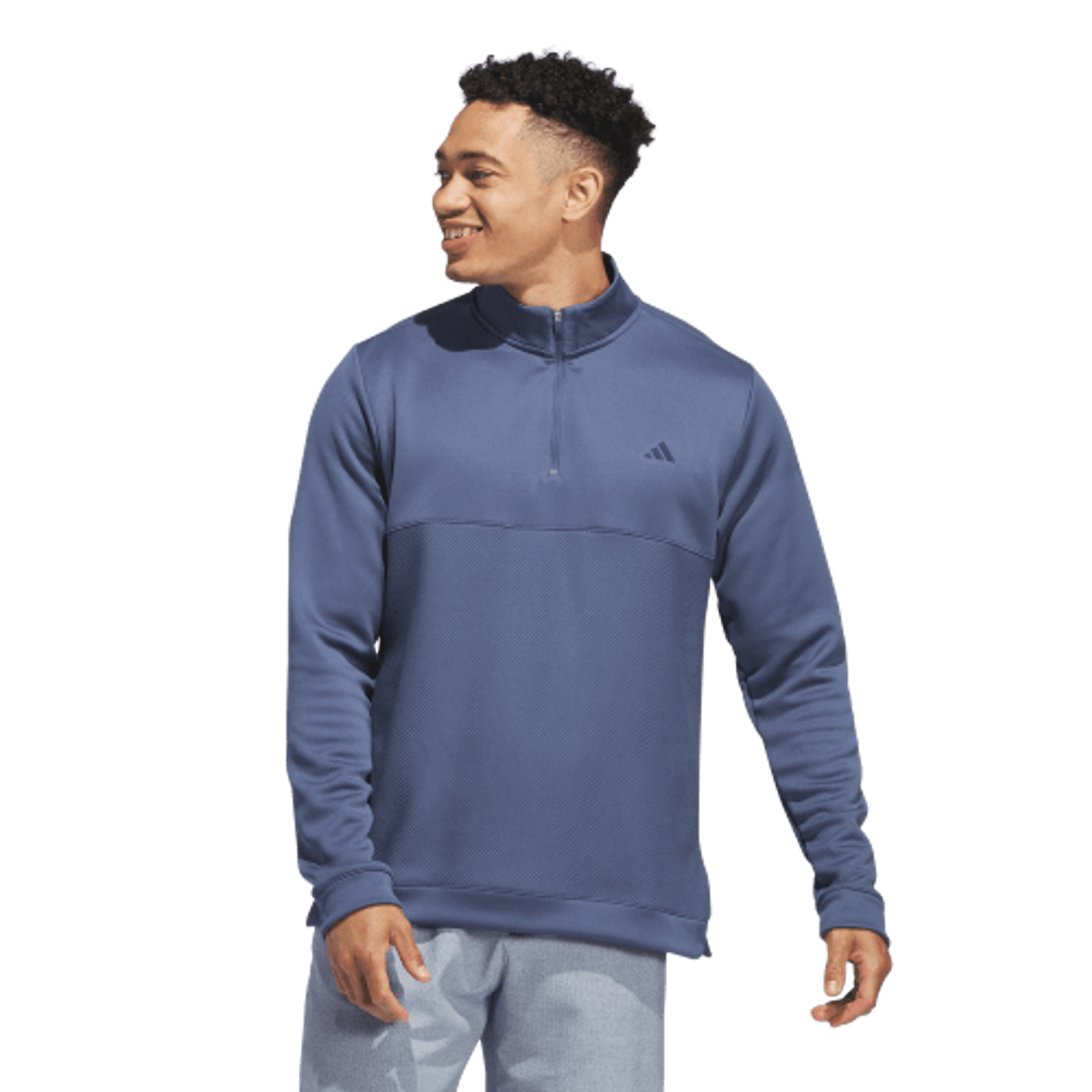 Adidas Ultimate365 Texturé 1/4 Zip Pull Homme