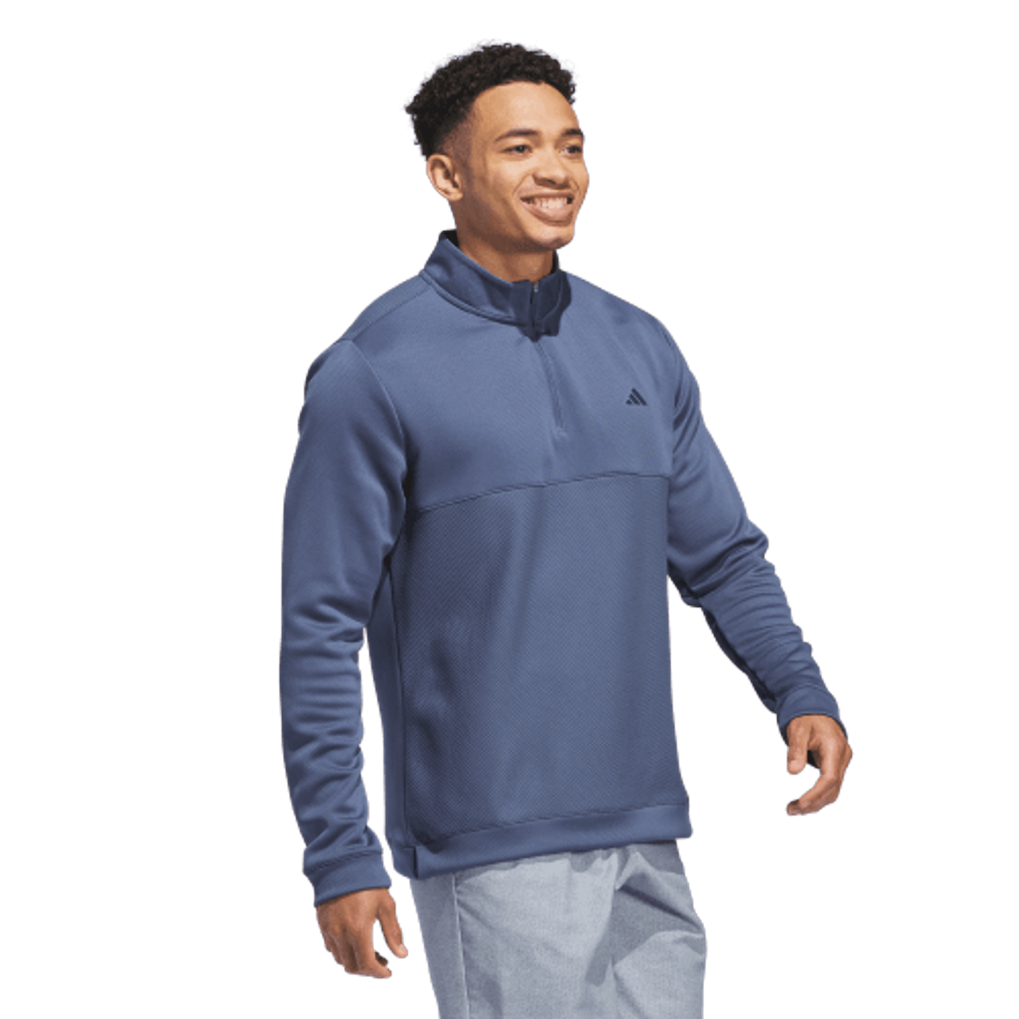 Adidas Ultimate365 Texturé 1/4 Zip Pull Homme