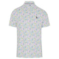 Original Penguin Pete Game Grid Print Polo Hommes