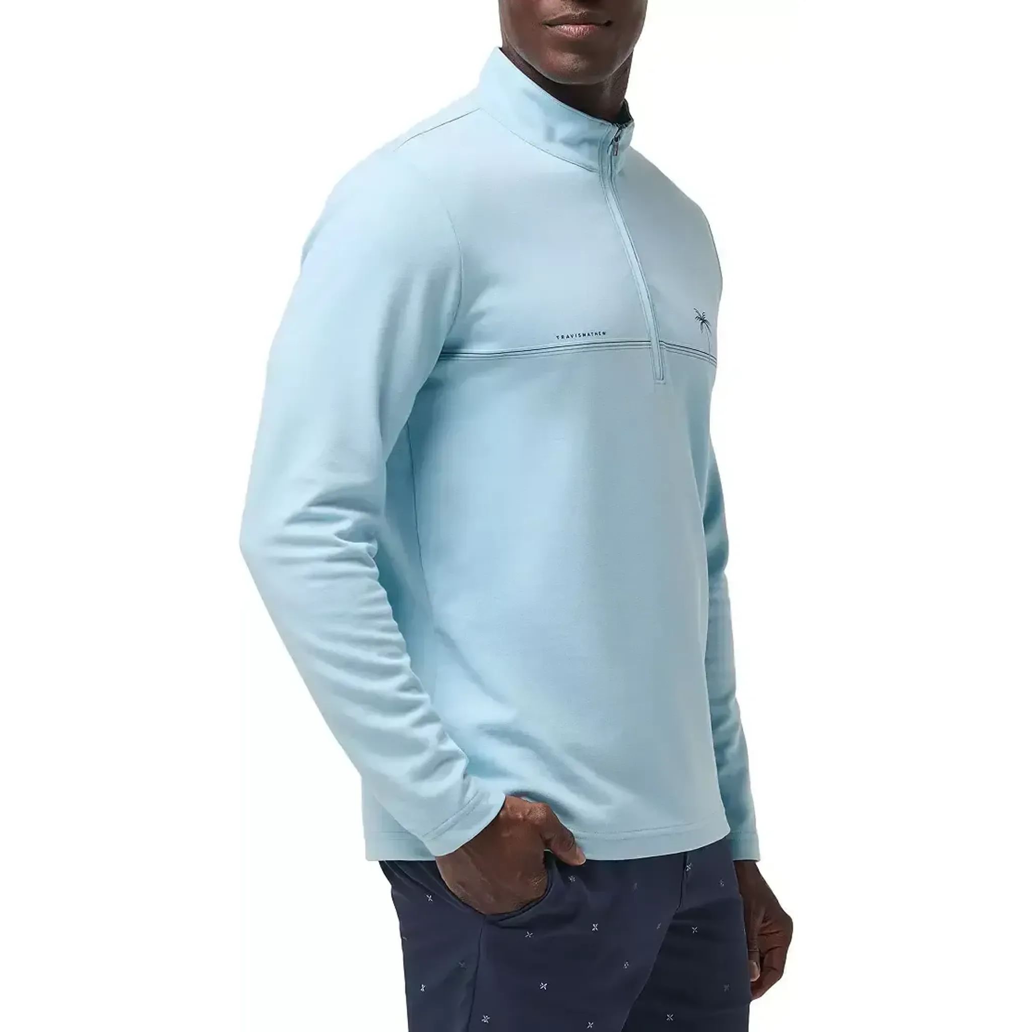 Travis Mathew Pull CS amélioré à 1/4 fermeture éclair pour hommes