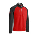 Callaway M 1/2 Zip Pullover Emea Midweight Rouge Homme