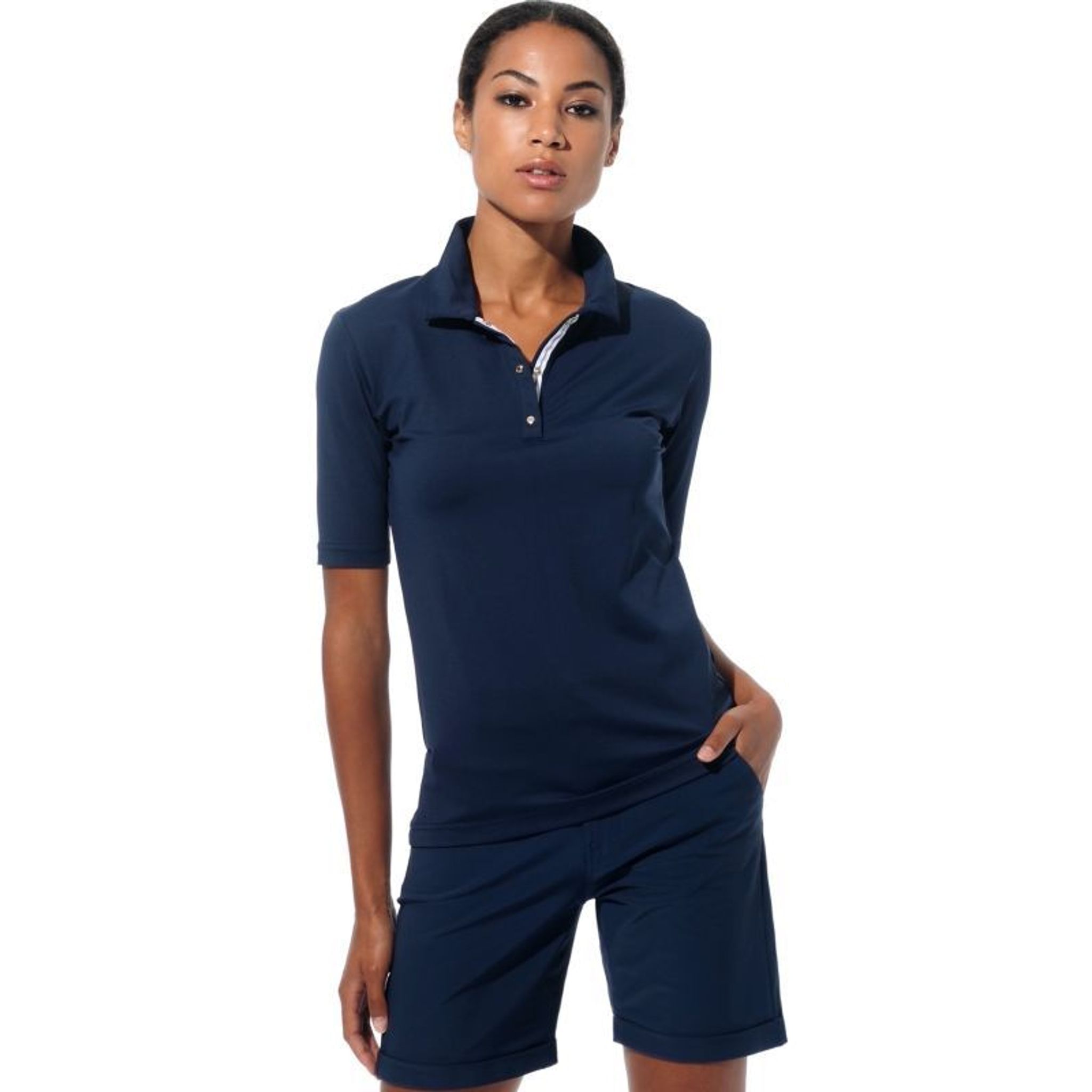 MDC Sportwear W Polo SL Merlyn Marine Femme