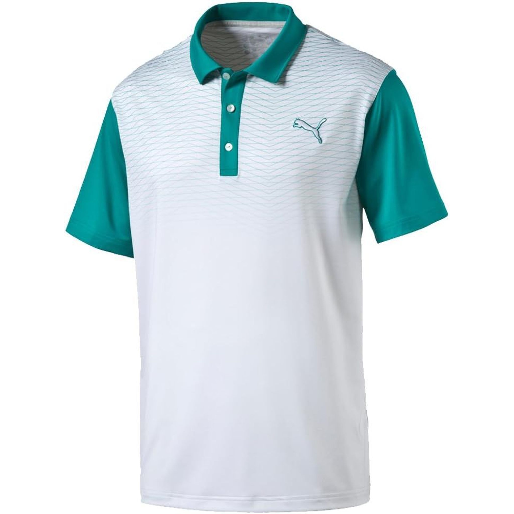 Puma Colorblock Fade Columbia Polo Hommes