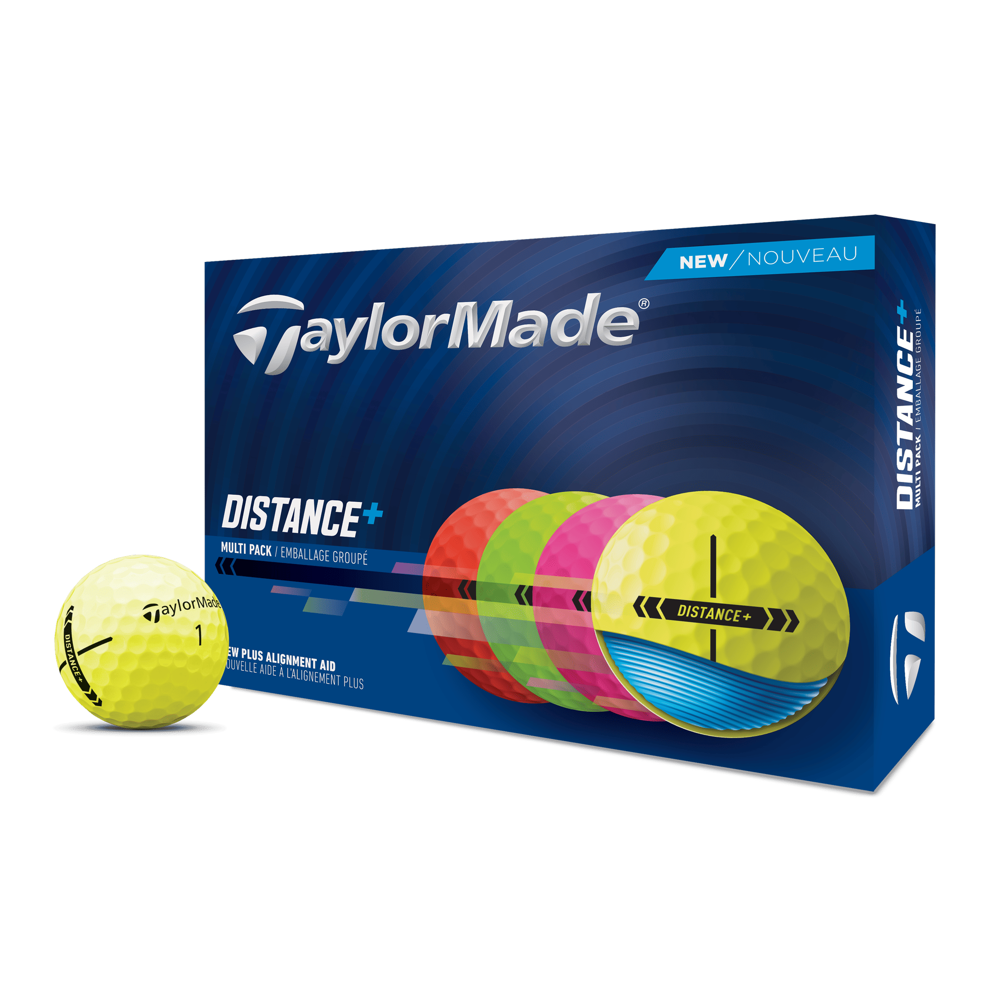 Balles de golf TaylorMade Distance+